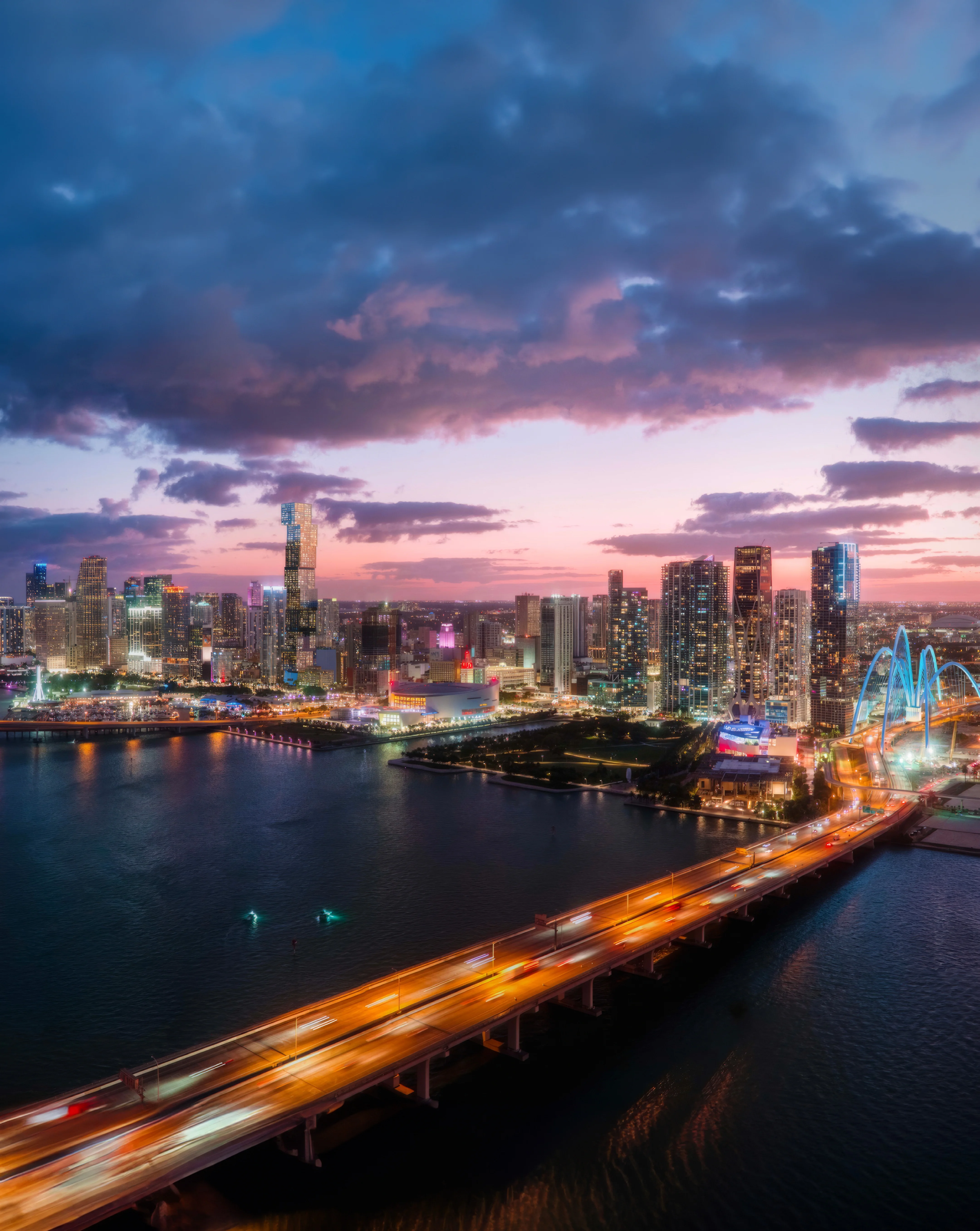 Miami’s first of many supertall skyscrapers, the 100-story Waldorf Astoria Hotel and Residences receives the green light to go vertical