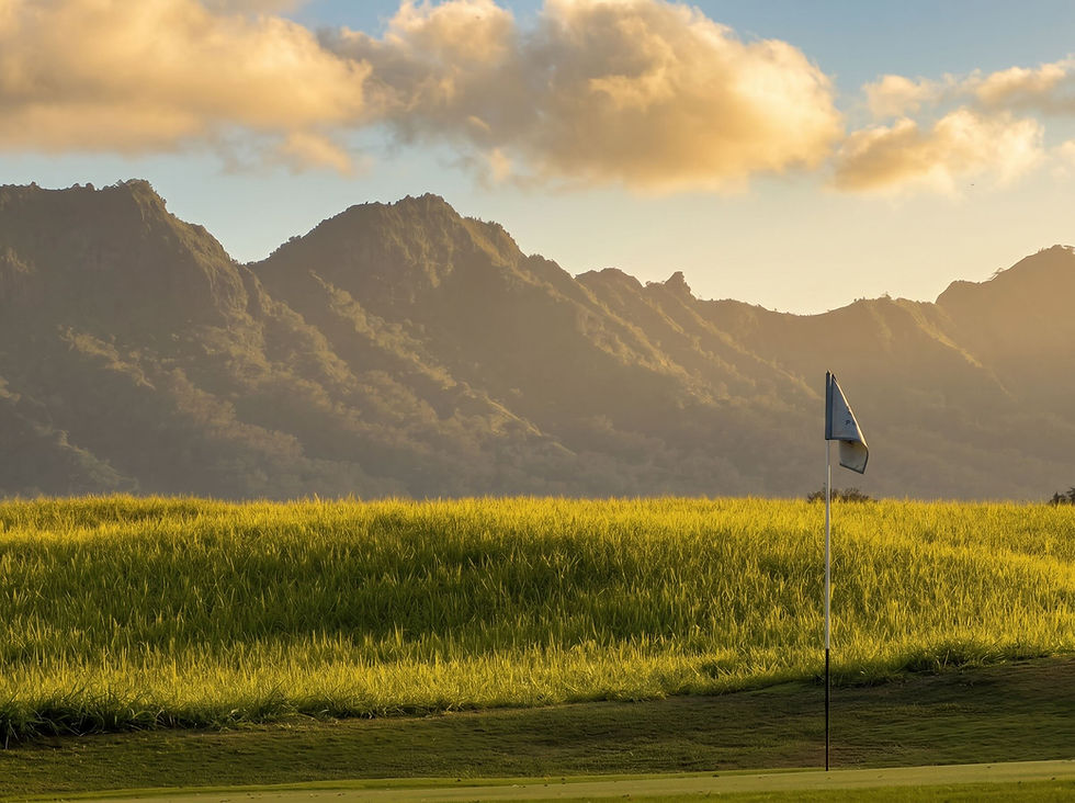 Inside Puakea Golf Course, one of Kauai's most distinctive and most fun rounds