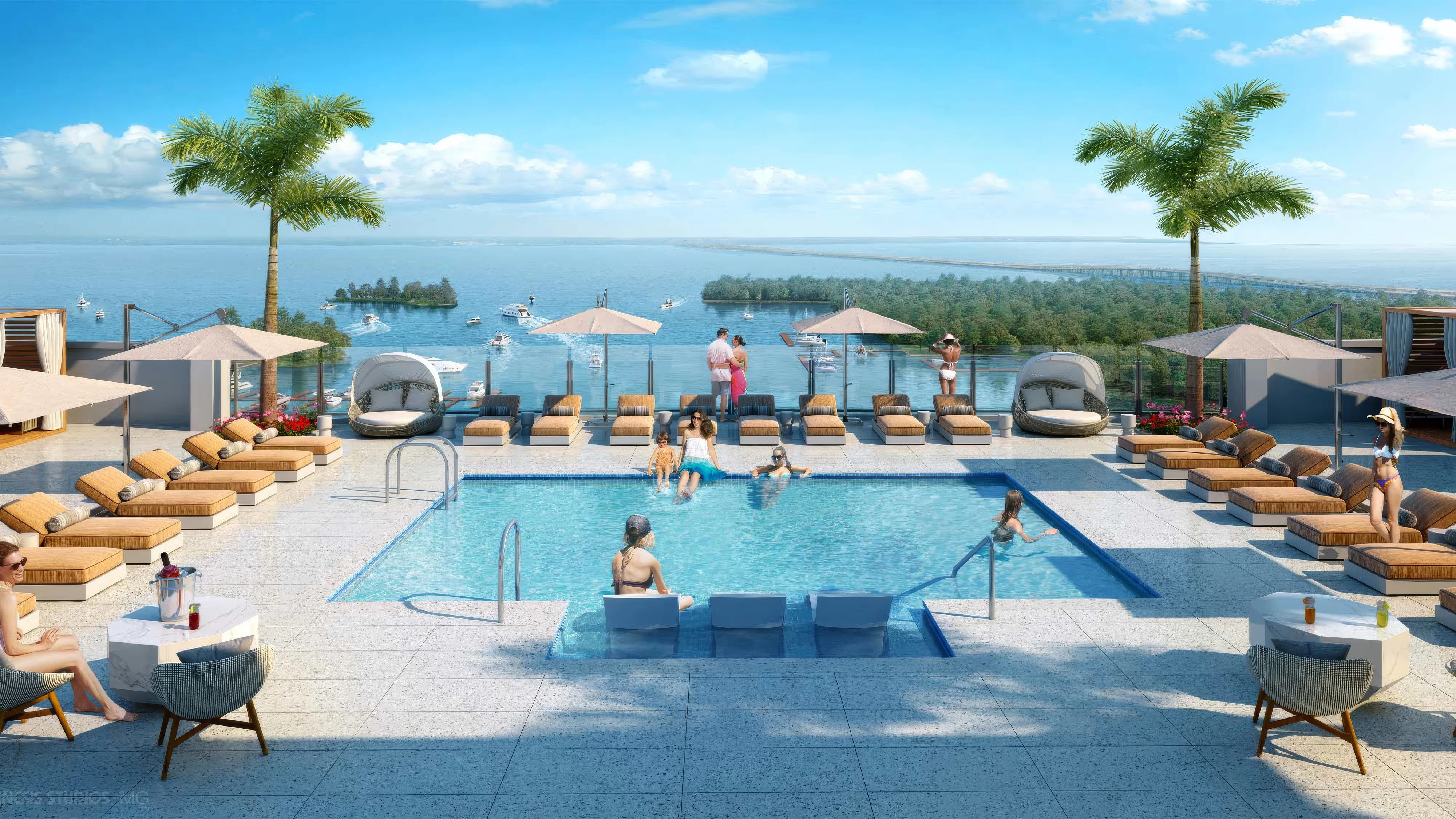 AQUA Residences Tampa, a three-tower condo project at Westshore Yacht Club eyes groundbreaking, with residences starting at $F1.5 million
