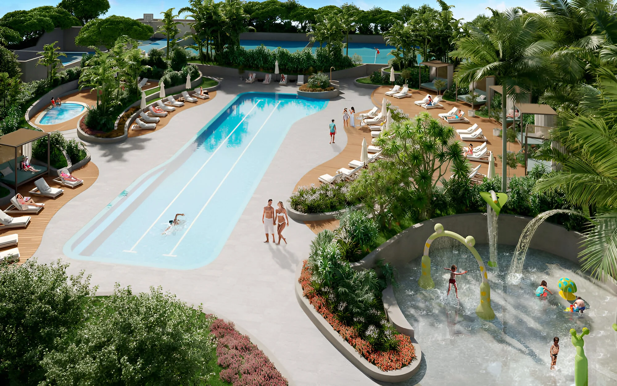 Aria Reserve is set to be the tallest twin-tower waterfront development in the United States