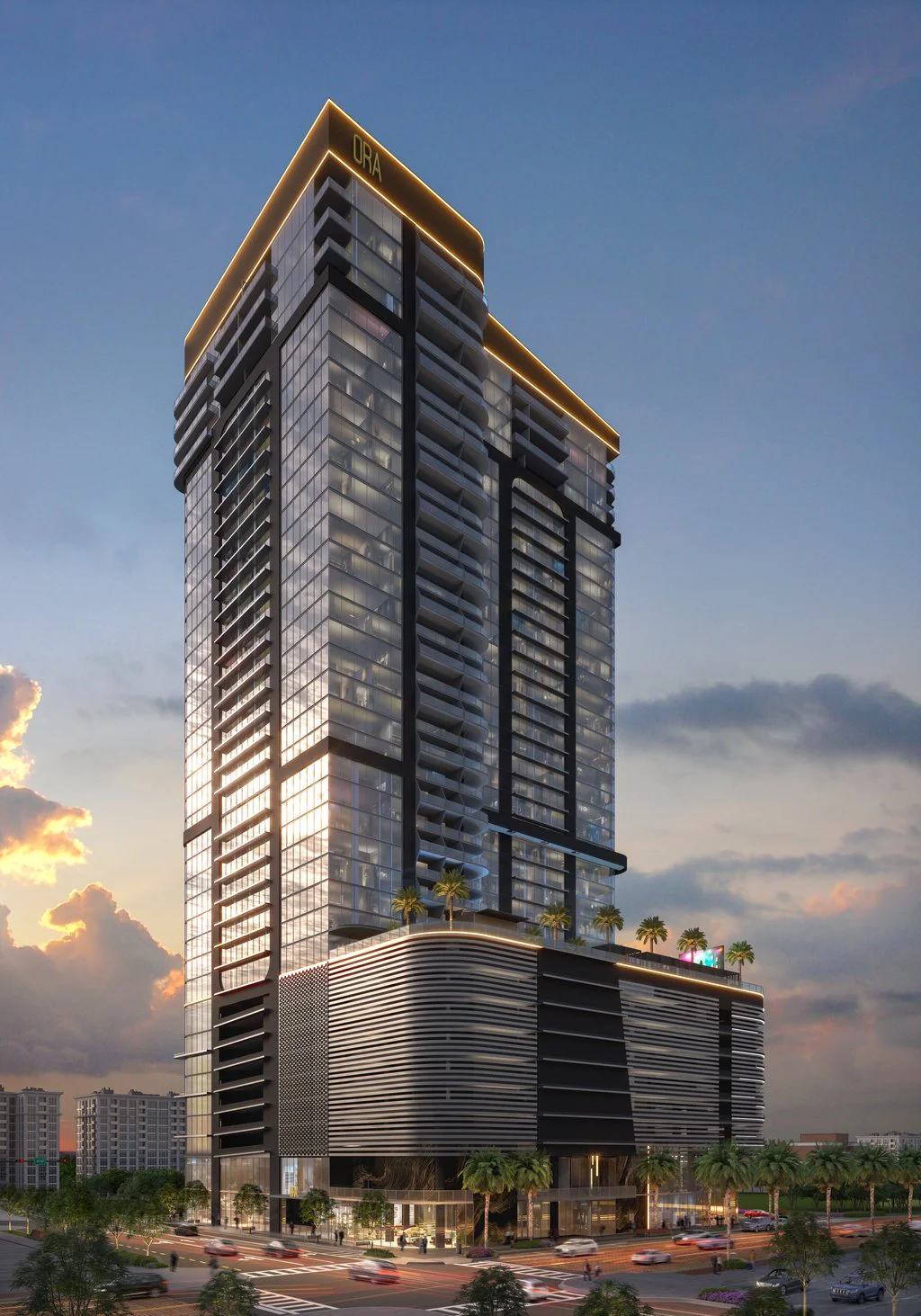 Ora Hotel and Residences, a new $600 million 39-story condo-hotel, is coming to Water Street Tampa, offering a helicopter pad and poolside club