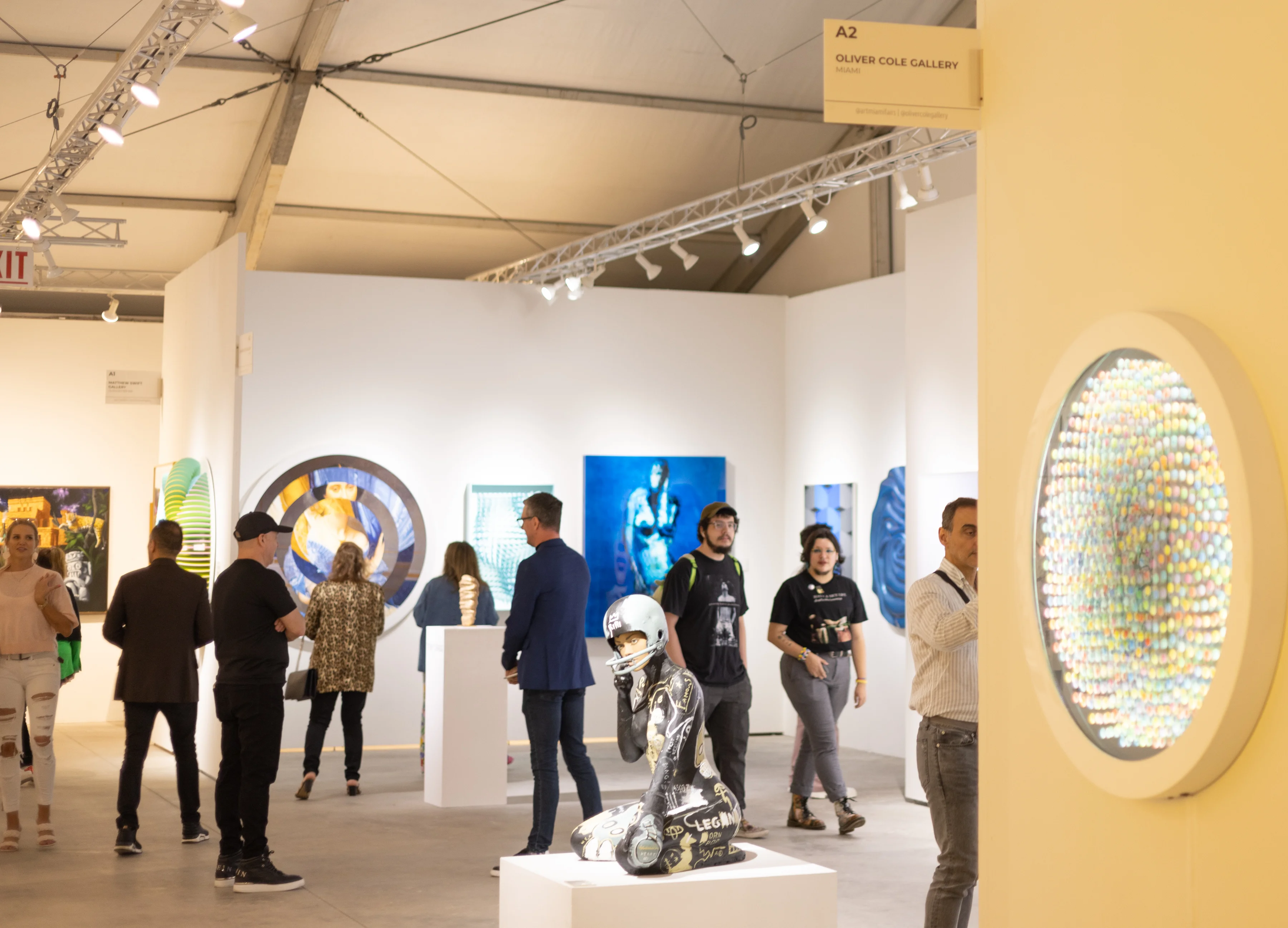aMiami’s Art Wynwood Fair is making a grand return over Presidents Day weekend with over 50 galleries(Credit: Art Wynwood)