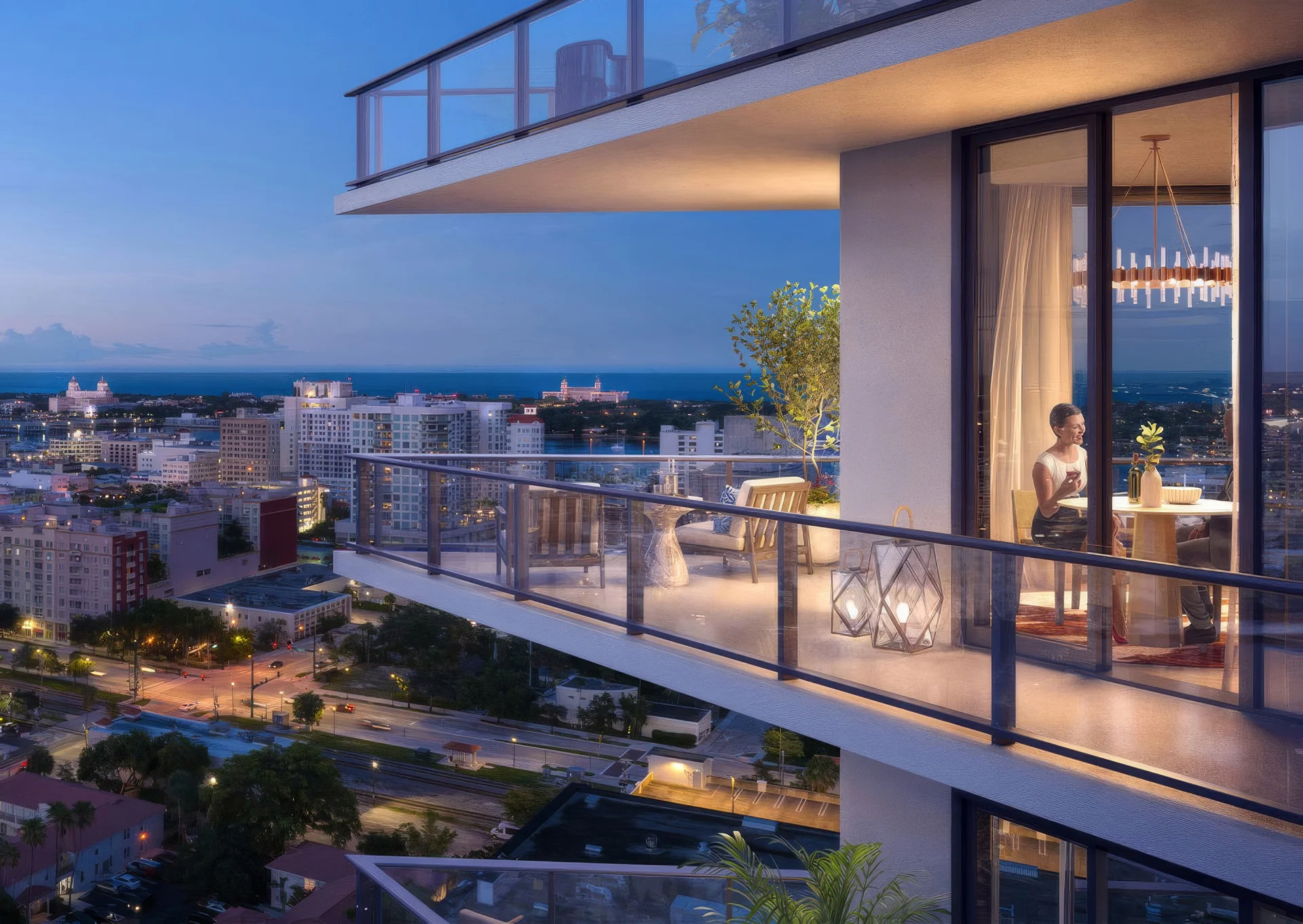 Laurel, a new 21-story apartment tower begins leasing at The Square in West Palm Beach, offering residents luxury amenities a few blocks from Brightline station 