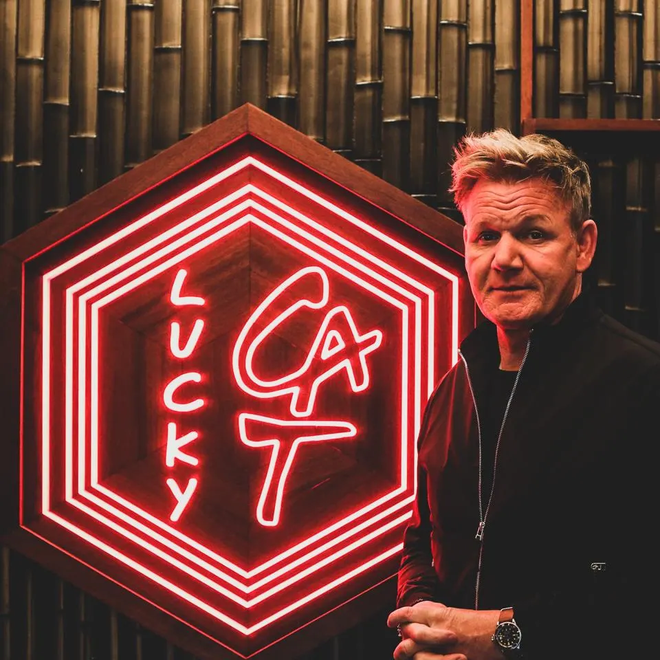 Gordon Ramsay opens Lucky Cat, a sophisticated Asian restaurant and bar on South Beach, inspired by Tokyo’s 1930s kissas and the bars of Shanghai