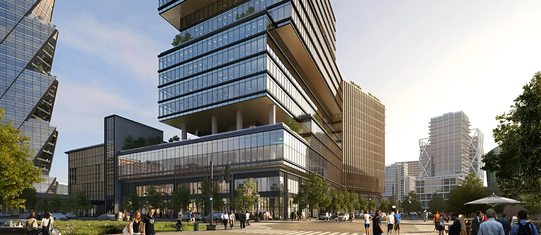 400 Channelside, a 19-story development in Water Street Tampa will feature a 30,000 sqft sky garden
