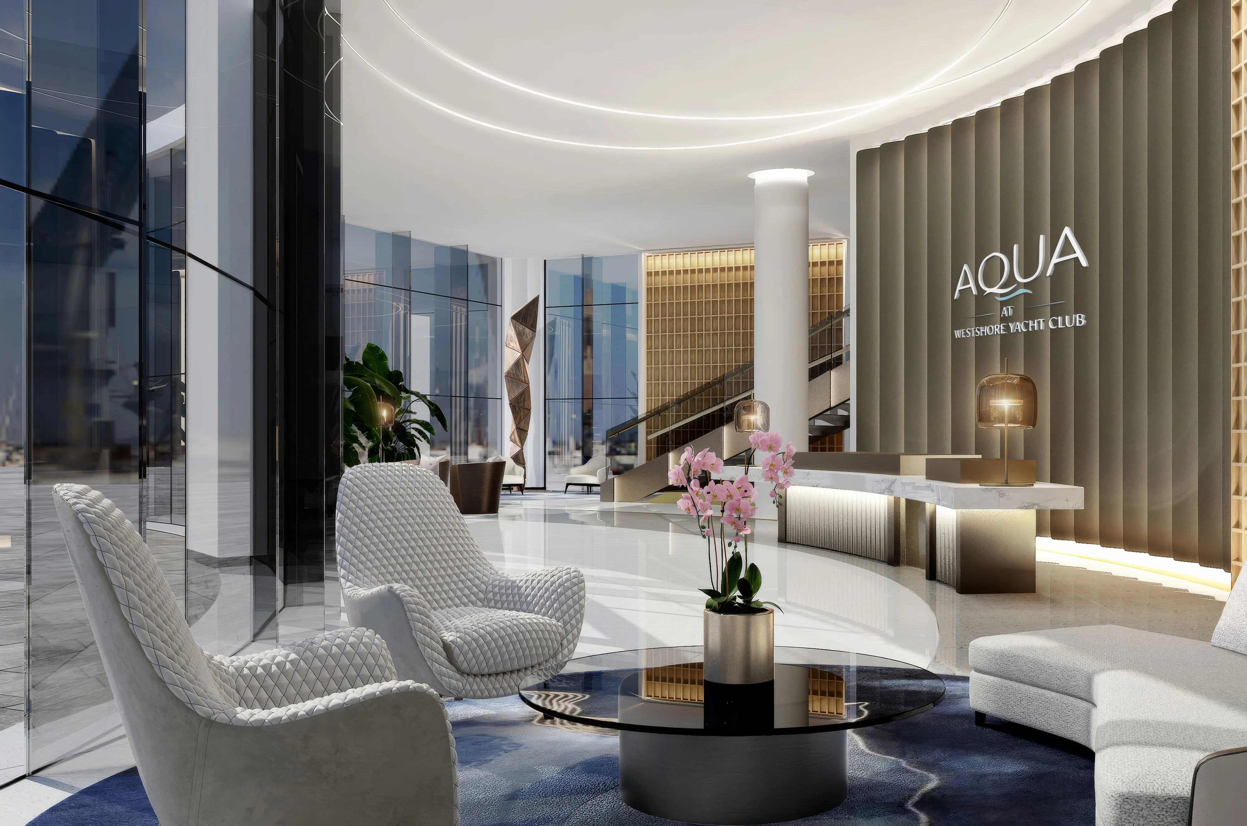 AQUA Residences Tampa, a three-tower condo project at Westshore Yacht Club eyes groundbreaking, with residences starting at $F1.5 million