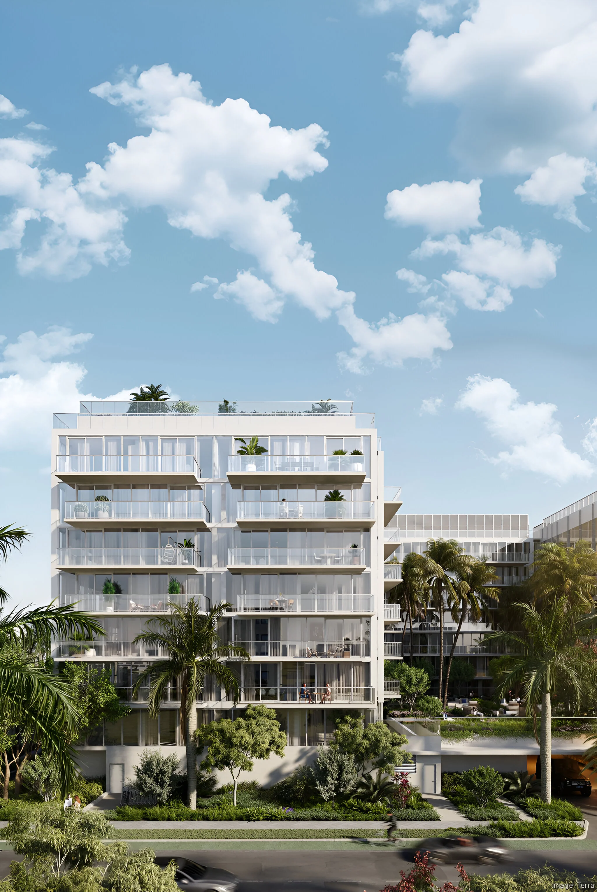 Well Bay Harbor Islands, an 8-story mixed-use development breaks ground, expecting 2025 completion