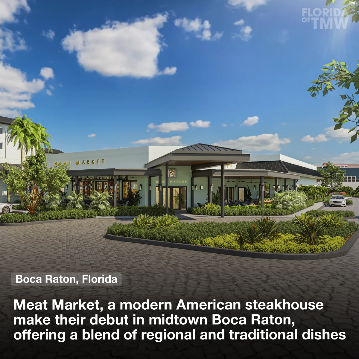 Meat Market, a modern American steakhouse make their debut in midtown