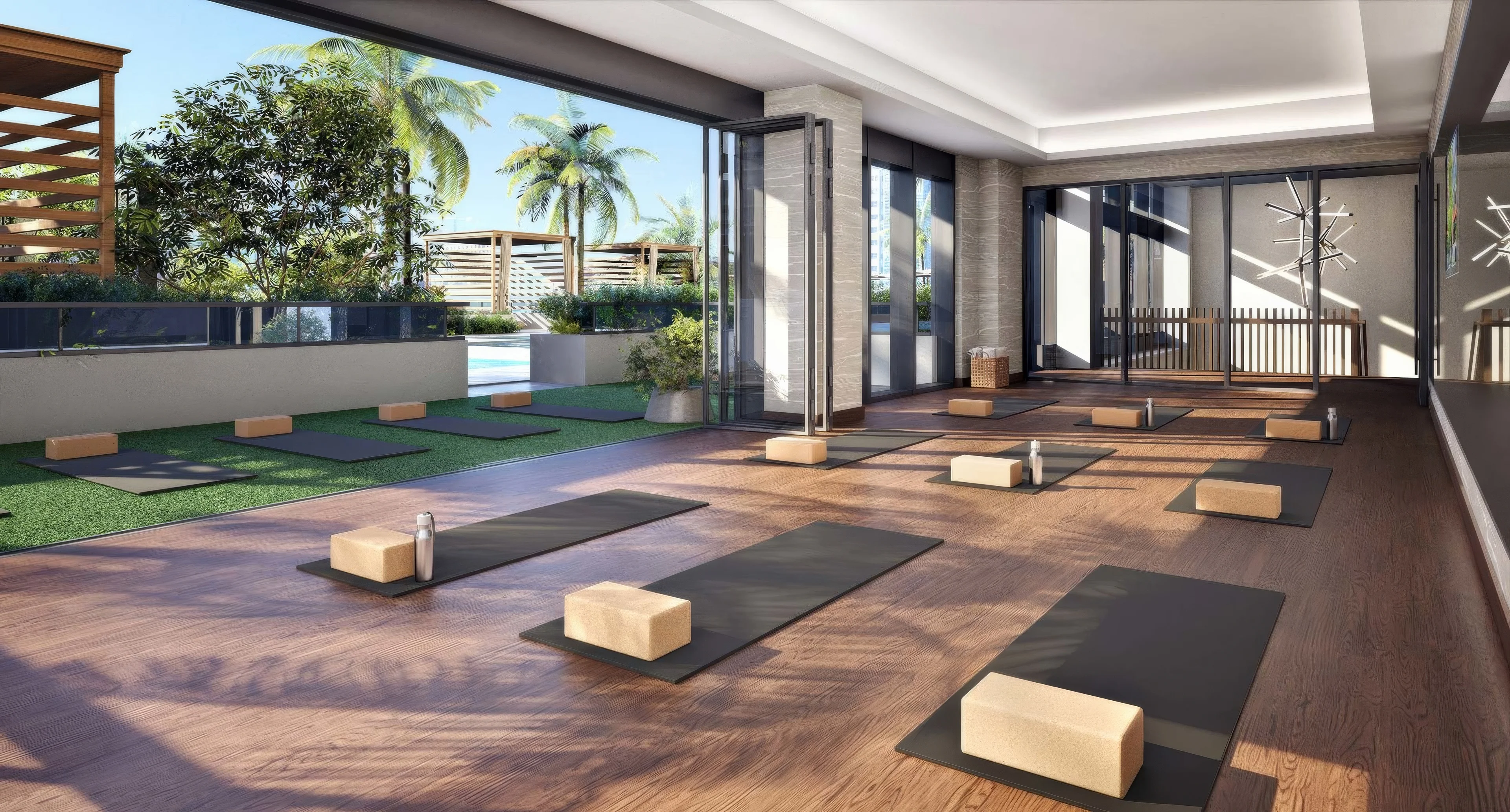 Laurel, a new 21-story apartment tower begins leasing at The Square in West Palm Beach, offering residents luxury amenities a few blocks from Brightline station 