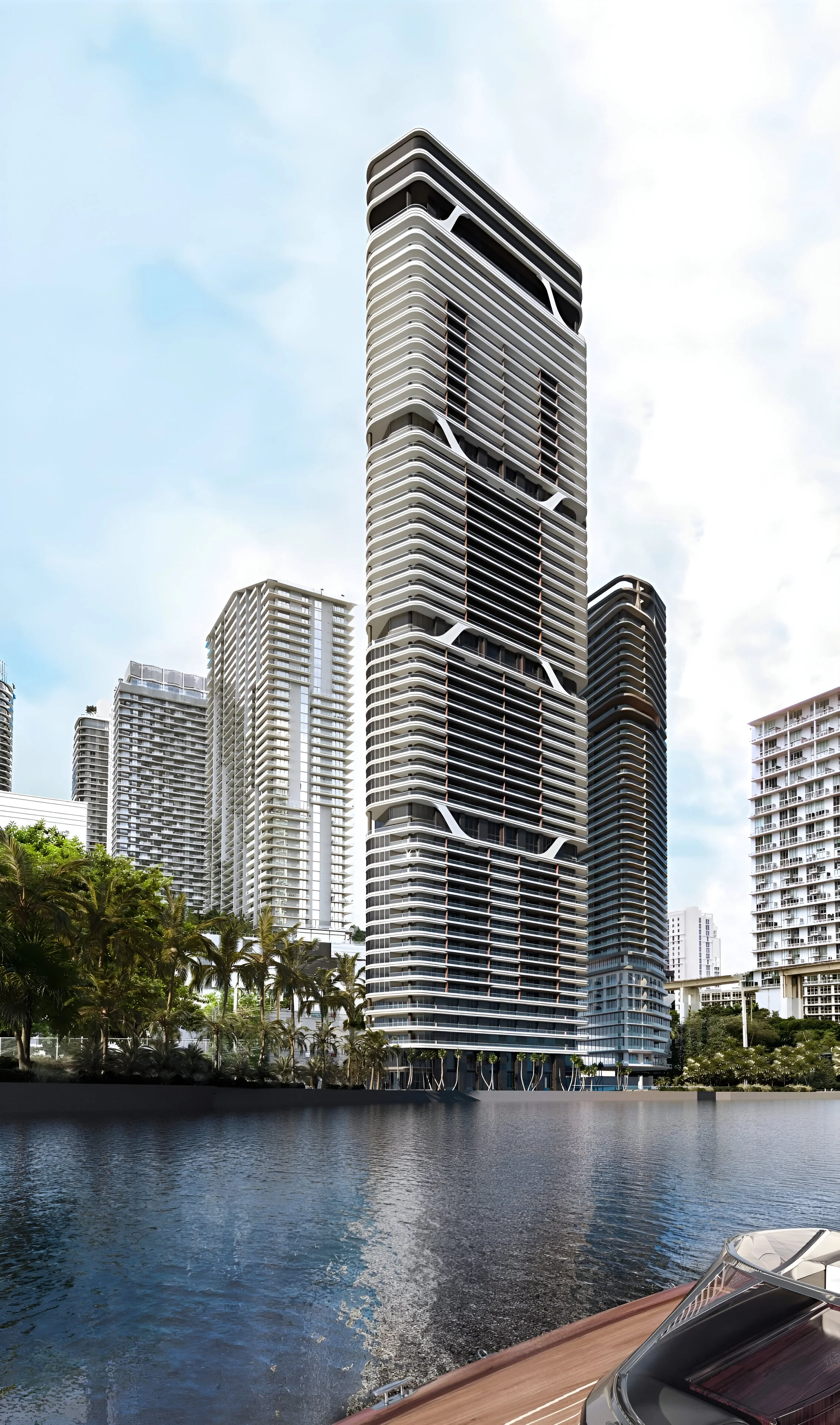 Two Riverside, a 59-story mixed-use tower in Brickell, is scheduled for review this week