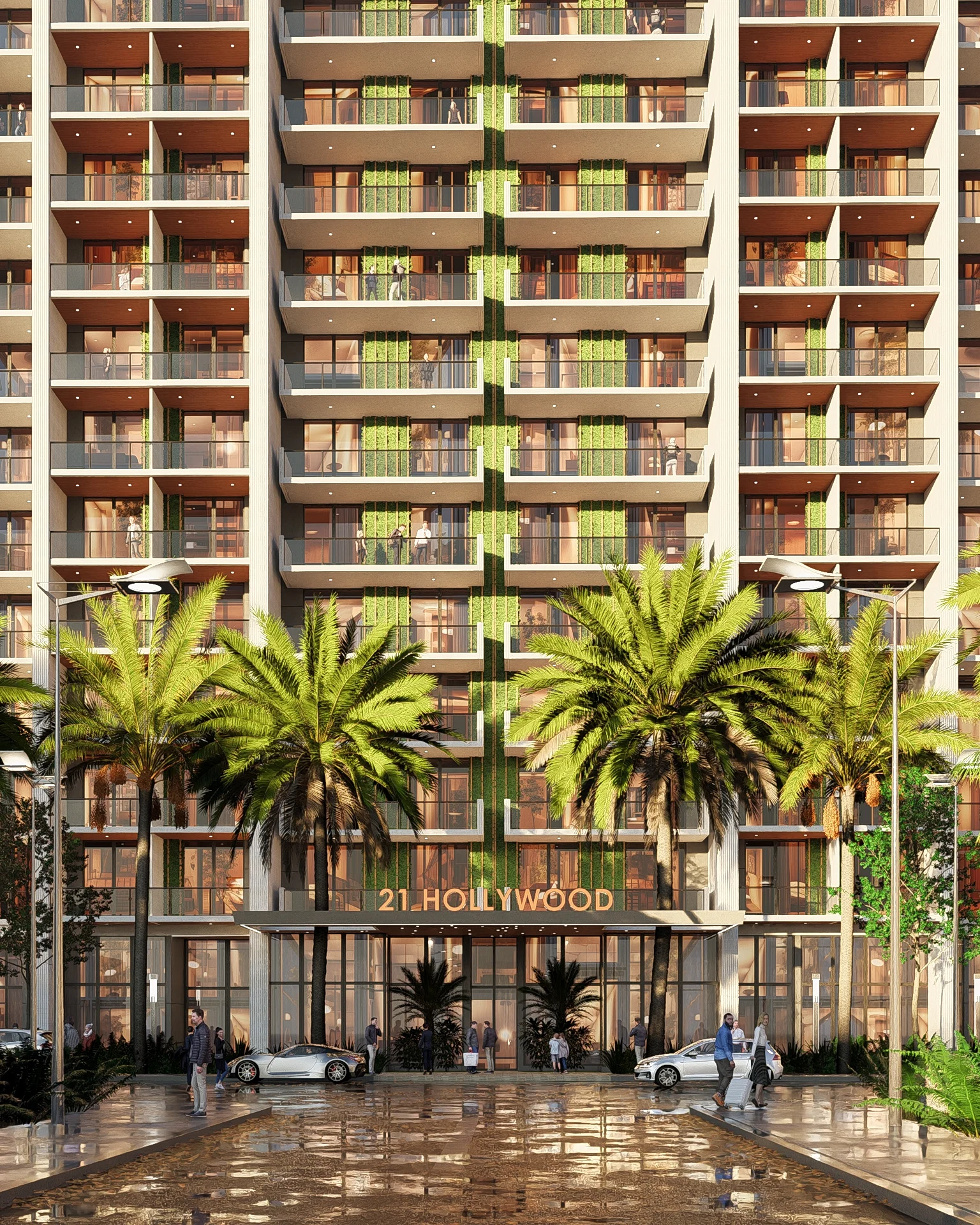 21 Hollywood, a new 13-story mixed-use apartment development is coming to the heart of Hollywood