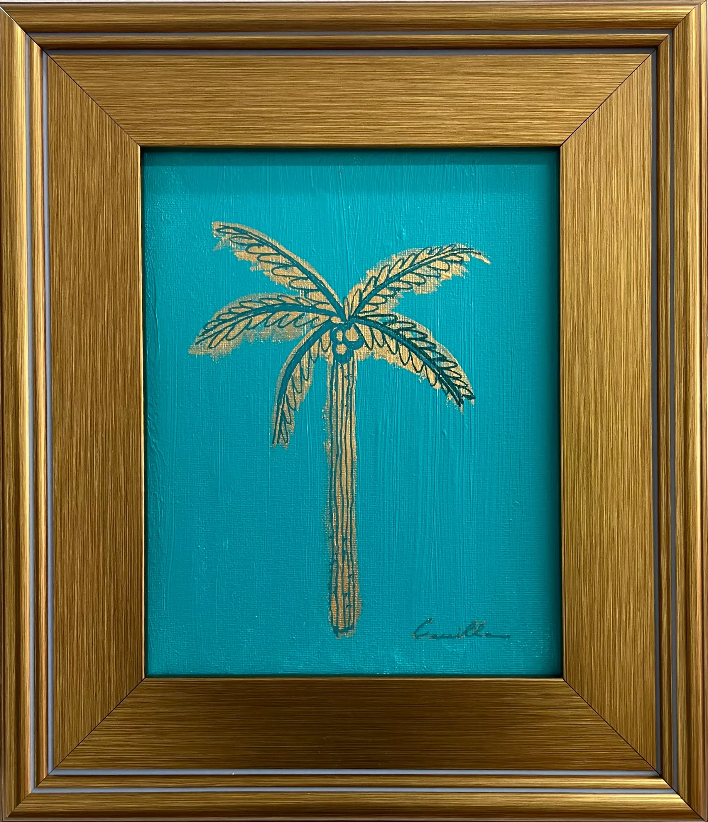Paradise Palms (Turquoise)