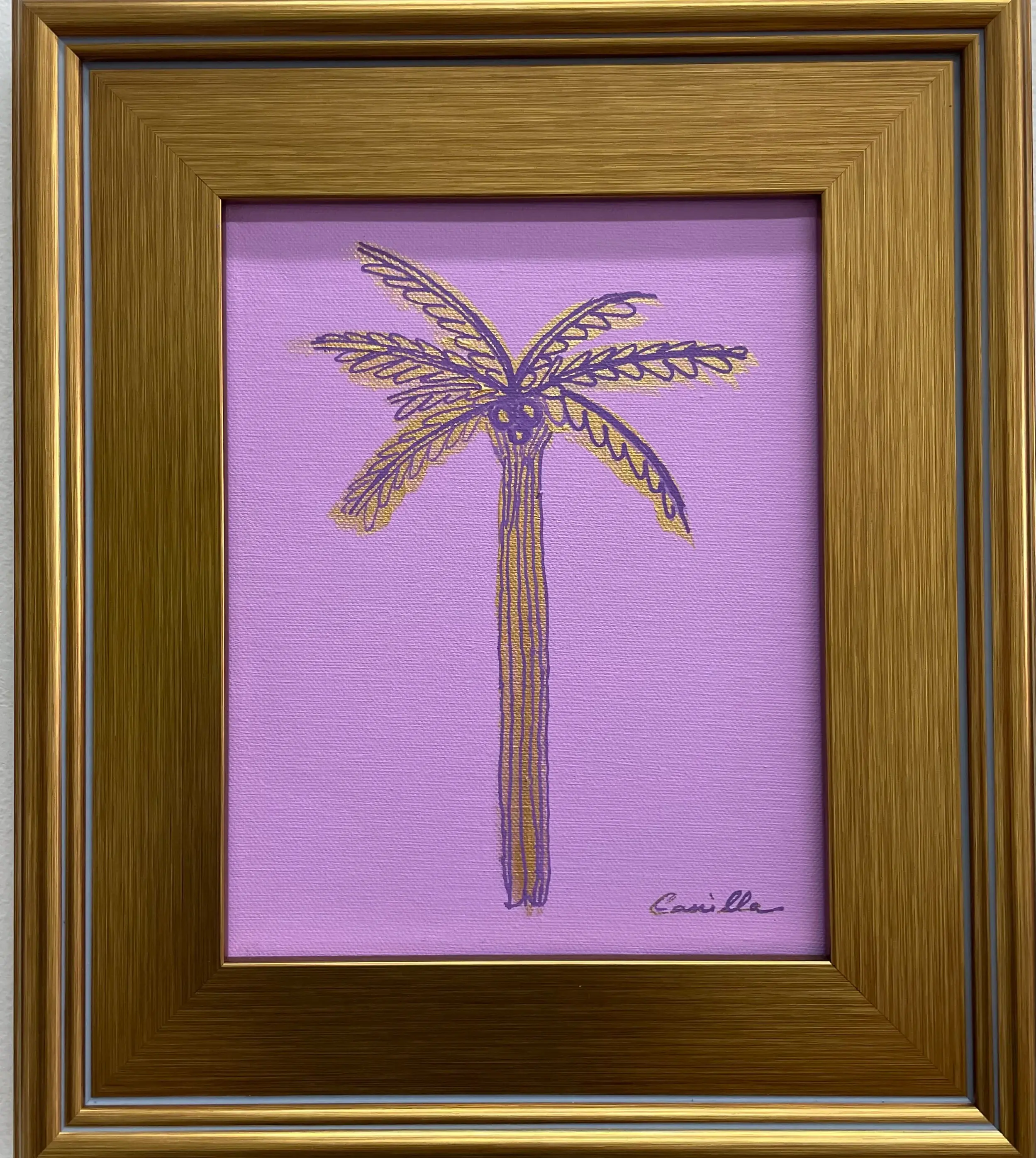 Paradise Palms (Purple)