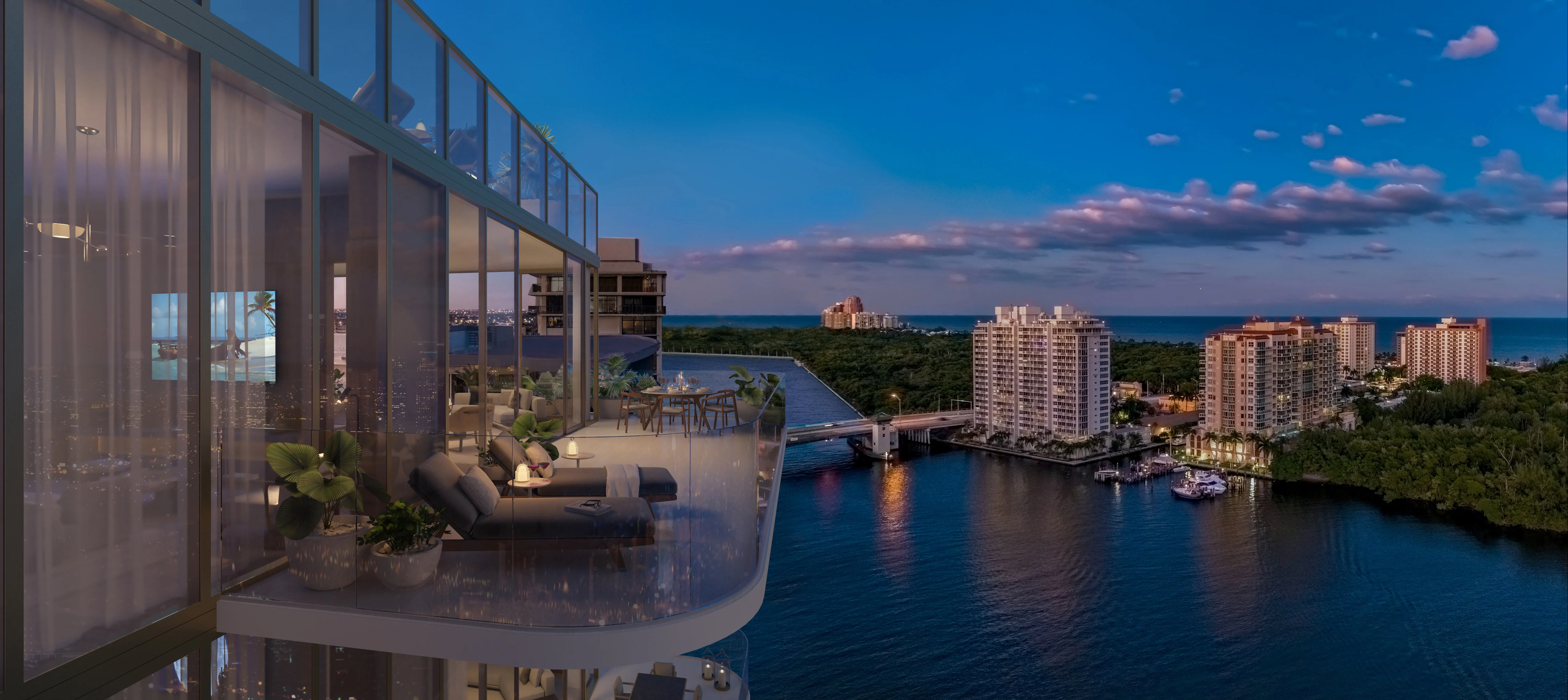 PMG launches sales for the Sage Intracoastal Residences Fort Lauderdale, a boutique 18-story condominium along the Intracoastal waterway offering 44 residences