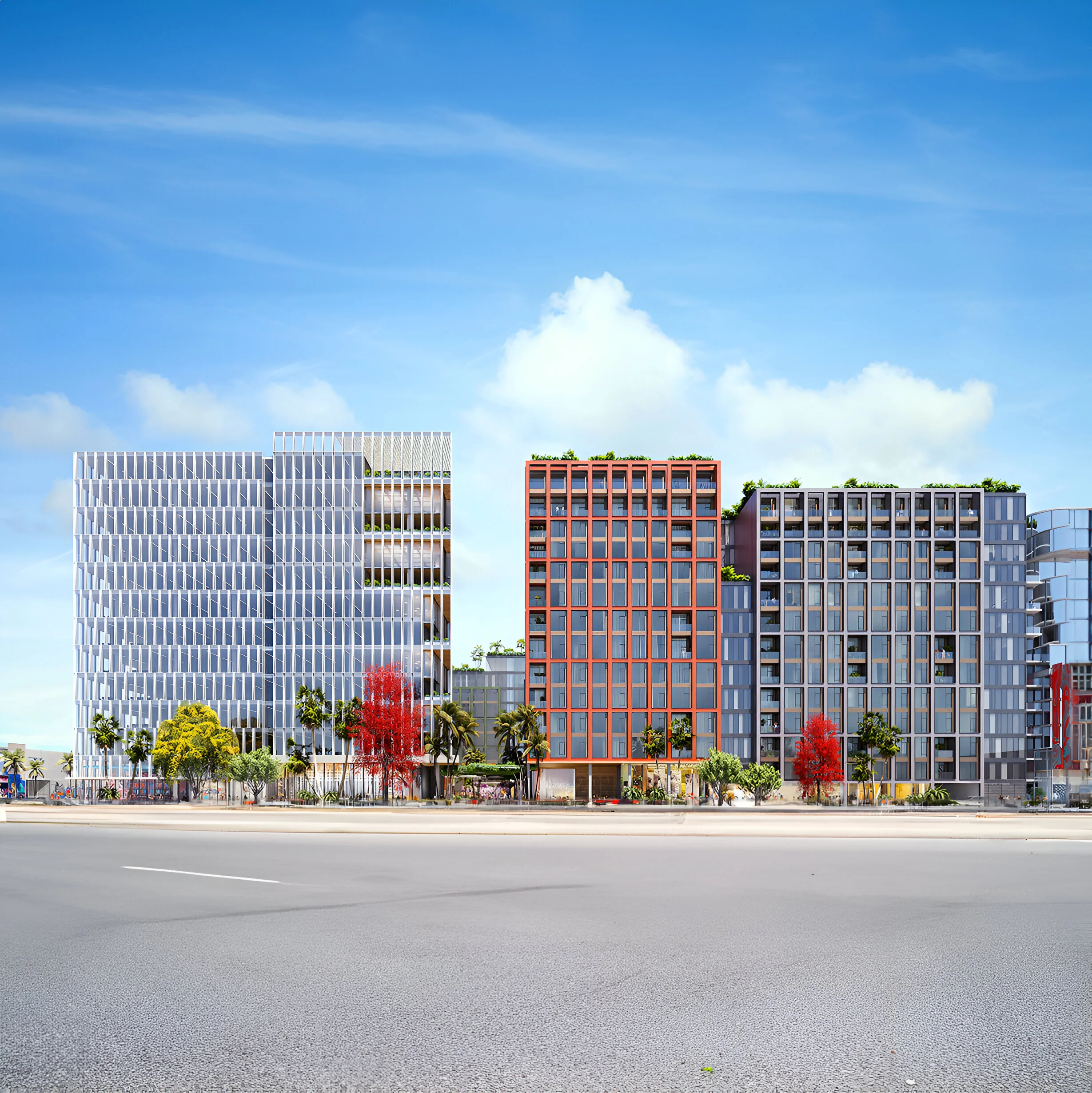 Wynwood Plaza in Wynwood Arts District reaches milestone with top-off of twelve-story office tower