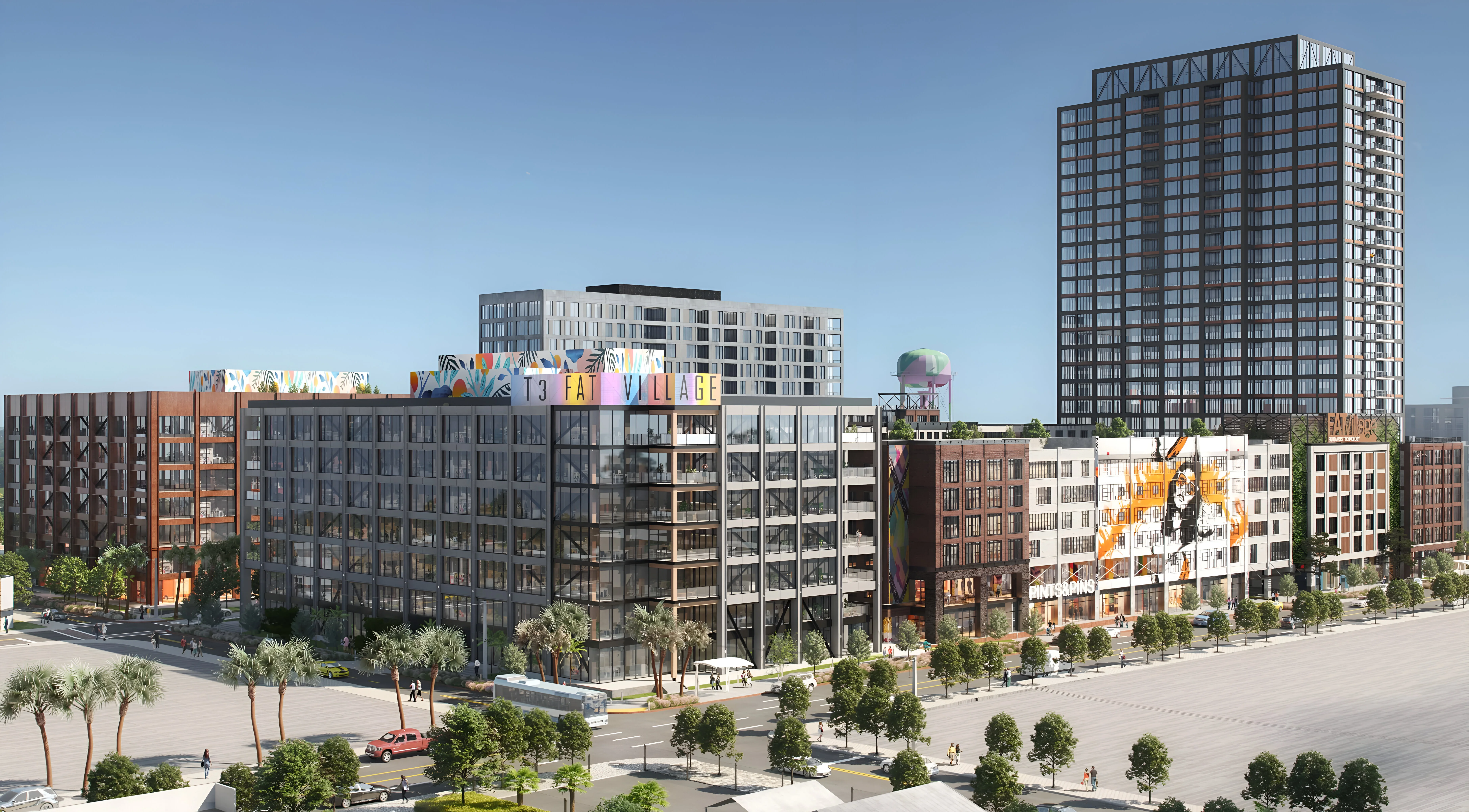 T3 FAT Village, a 5.6-acre mixed-use Food, Art & Technology development is coming to Flagler Village