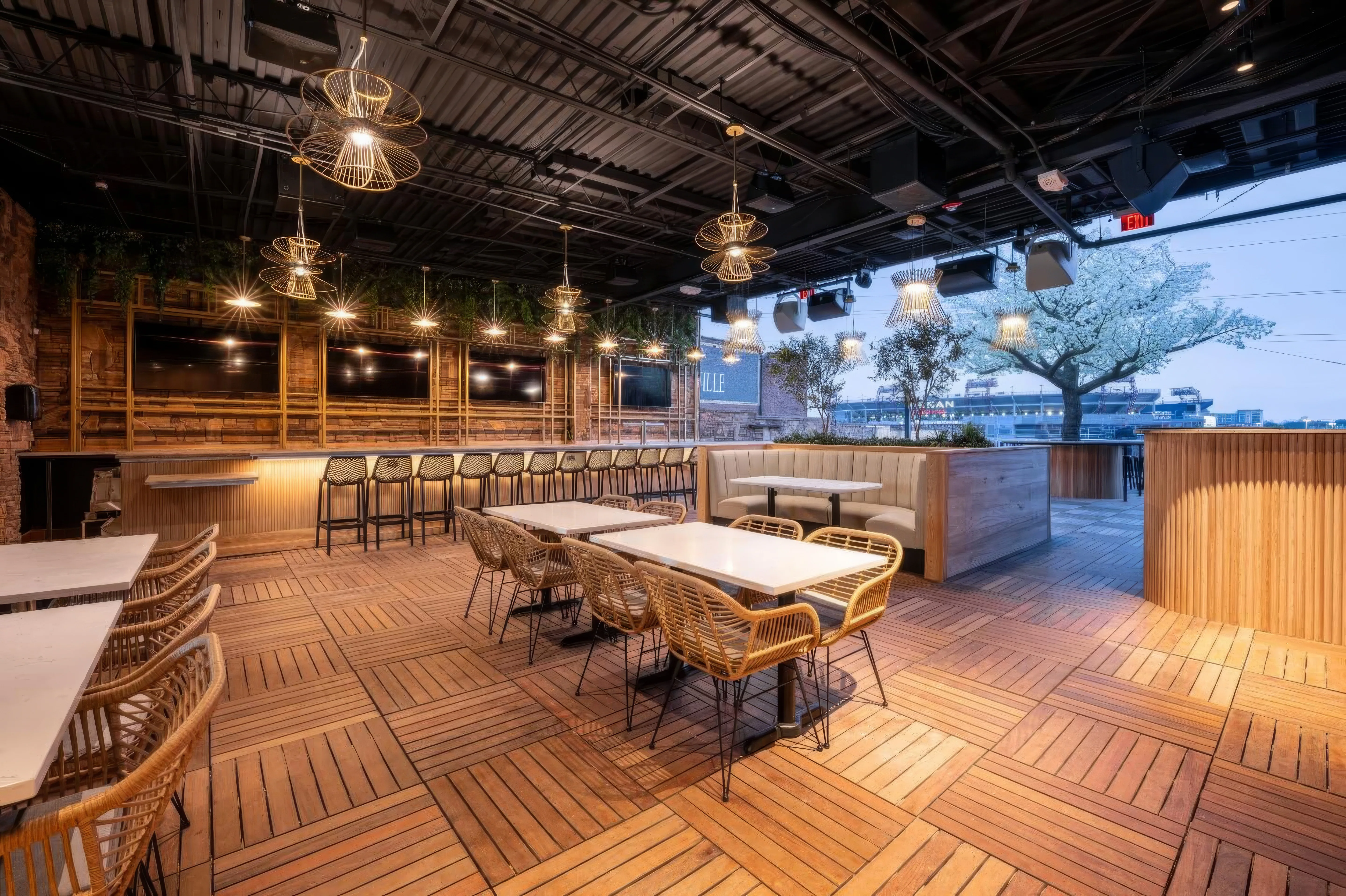 AVA Rooftop Bar, a new Mediterranean-inspired oasis, is set to open this Friday on top of Nashville Live! in downtown Nashville, with plans to bring notable DJs