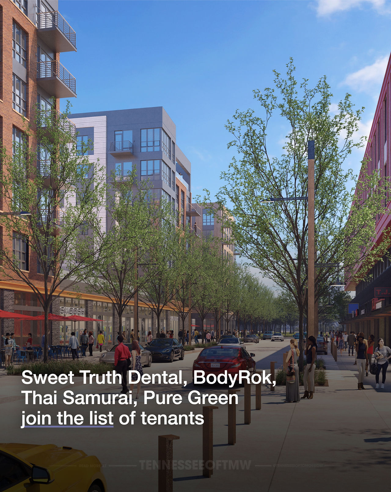 New retailers announced at The Landings at River North on Nashville’s East Bank