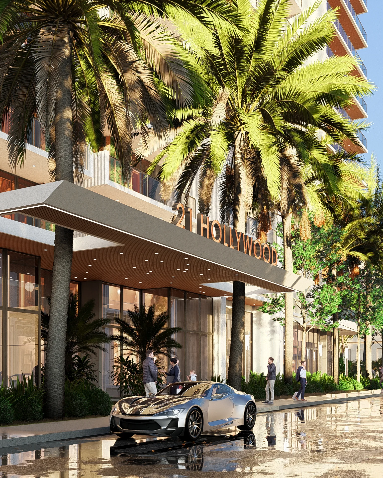 21 Hollywood, a new 13-story mixed-use apartment development is coming to the heart of Hollywood