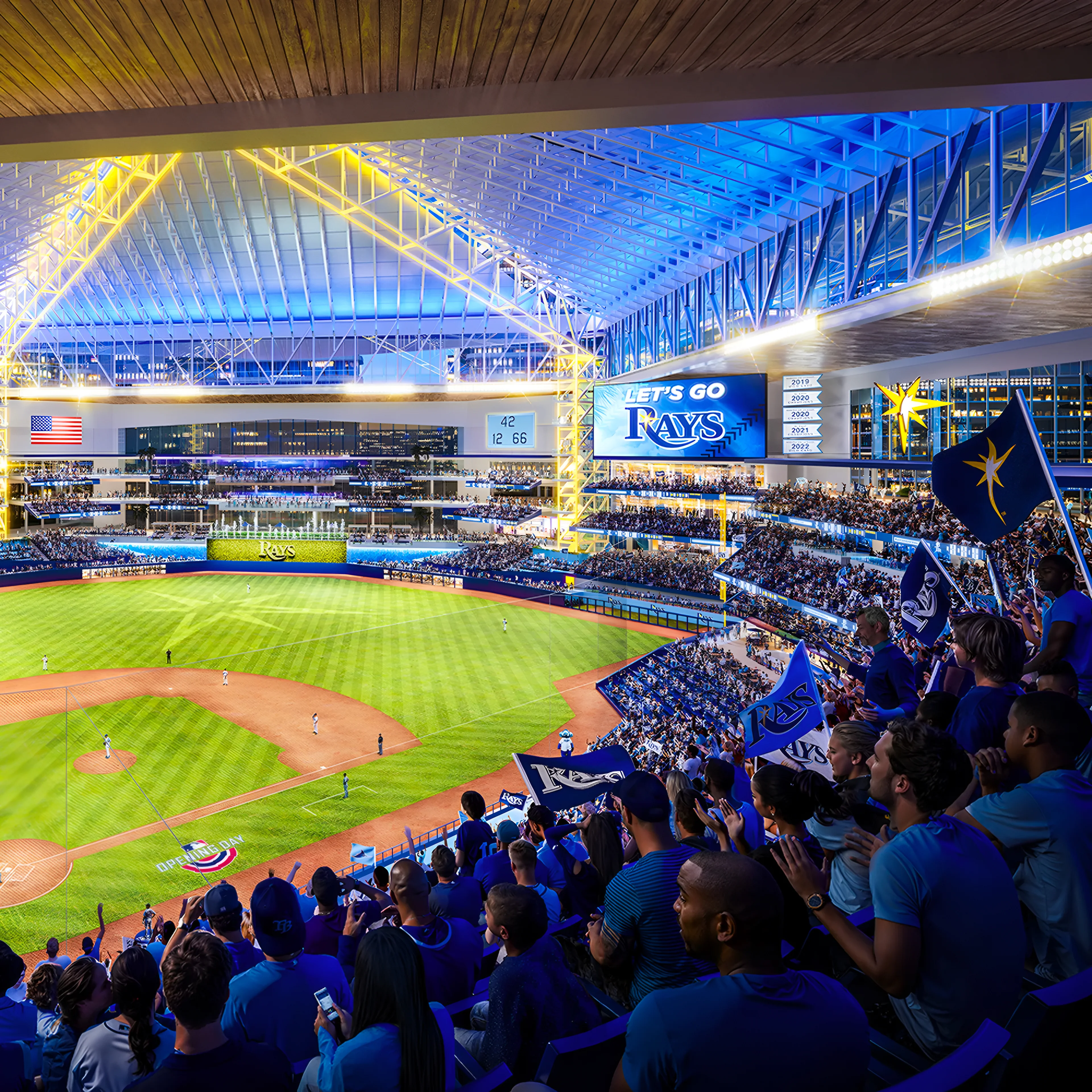 Tampa Bay Rays announce plans for new $1.2 billion stadium ready for 2028 season