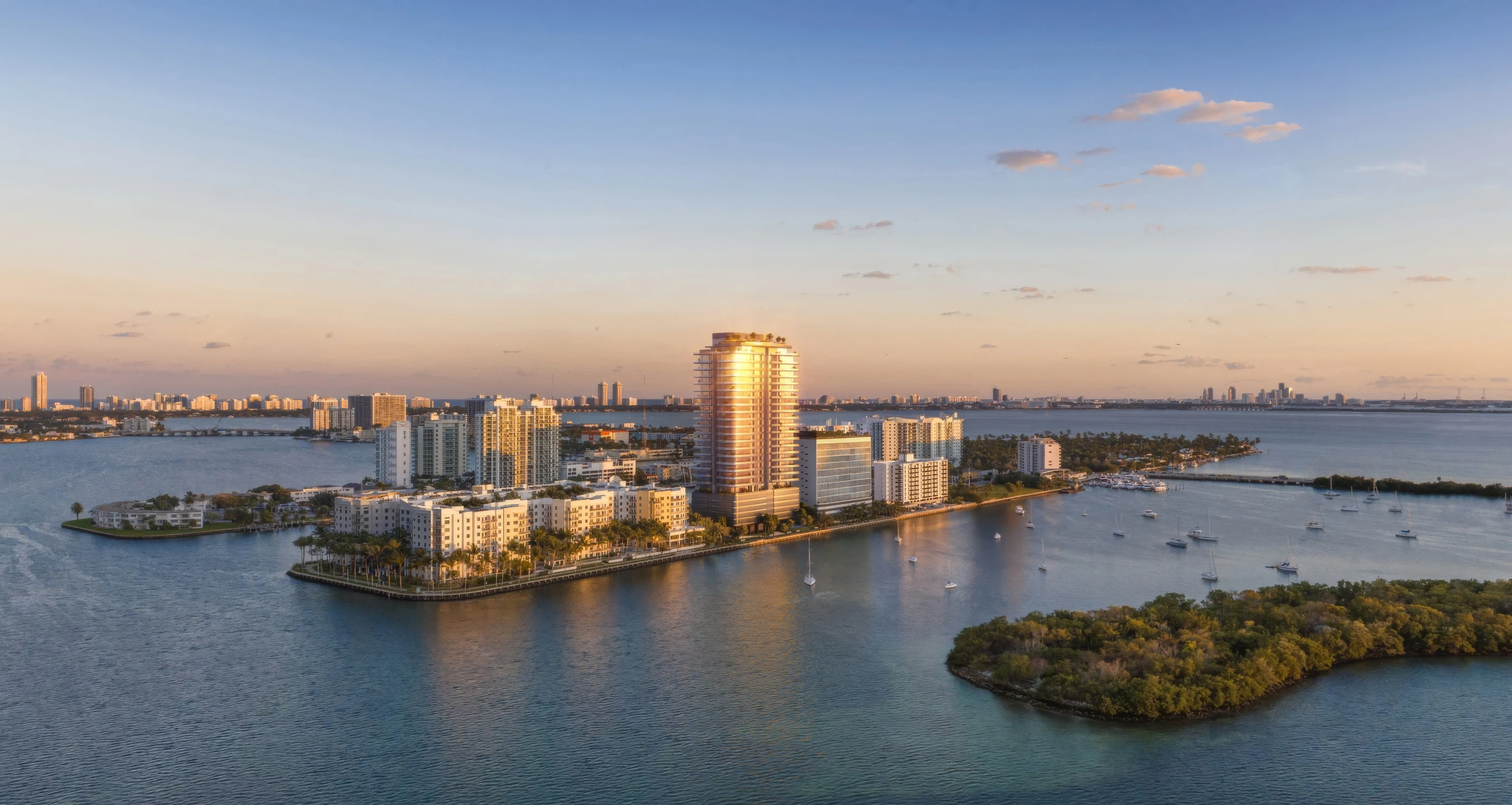 First Pagani residences in the world to launch in Miami’s North Bay Village, featuring 70 units in 28 stories, with prices starting at $2.4 million