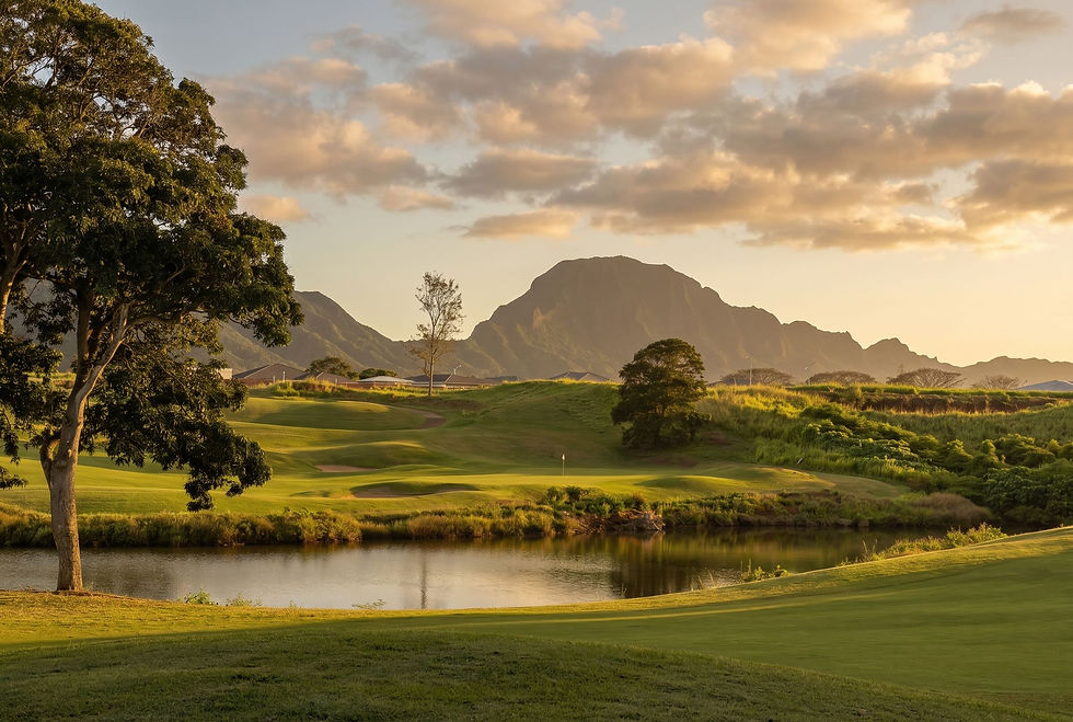 Inside Puakea Golf Course, one of Kauai's most distinctive and most fun rounds