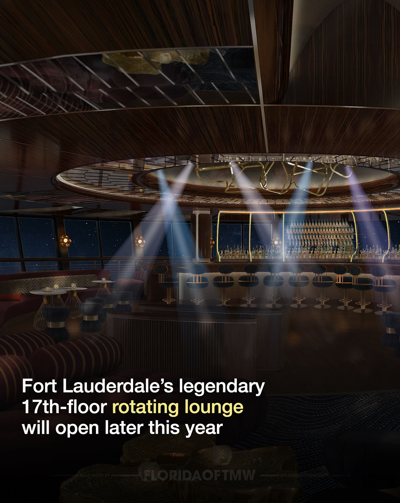 Iconic rotating lounge Pier Top to soon reopen with a modern twist