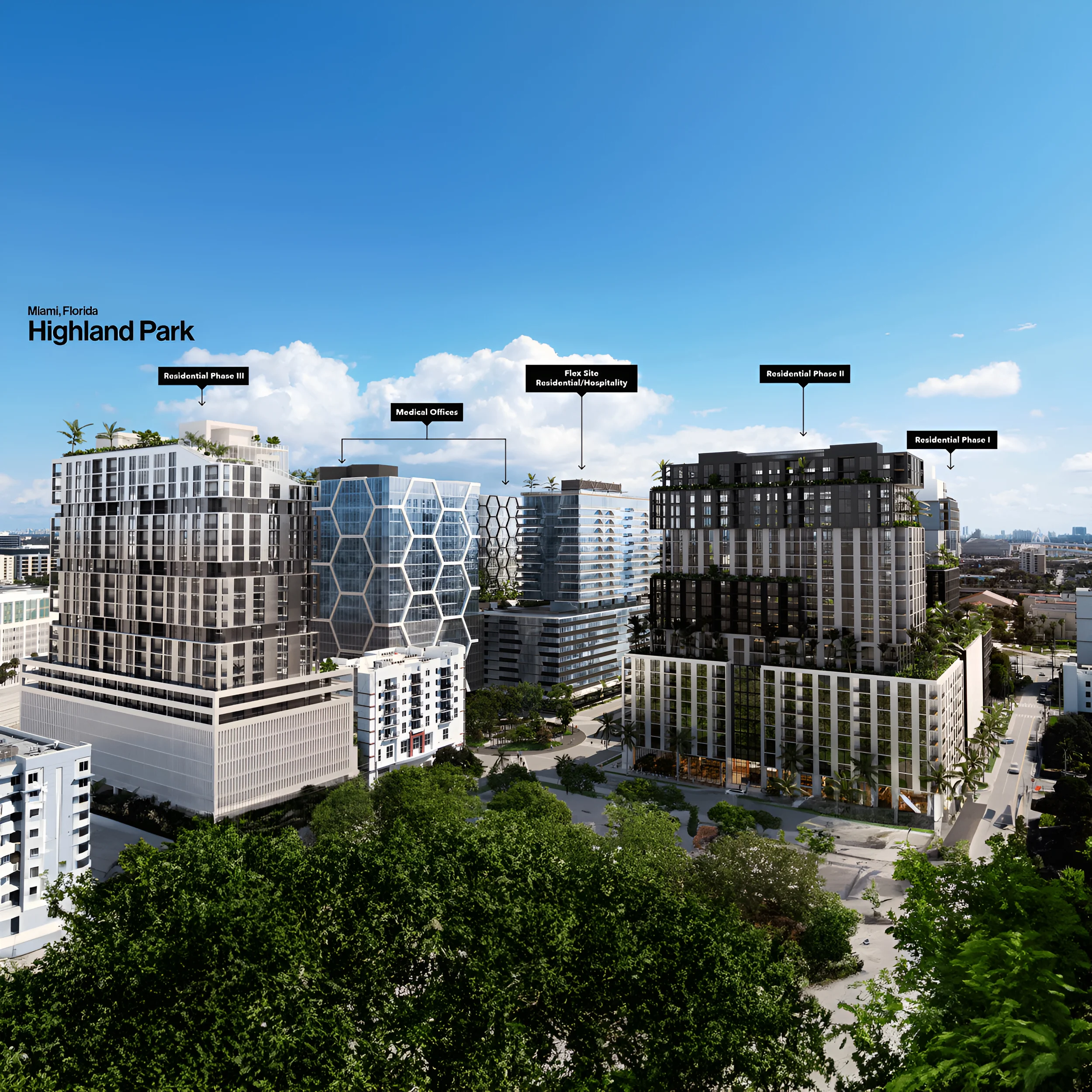 Highland Park, a billion dollar mixed-use development could break ground next year