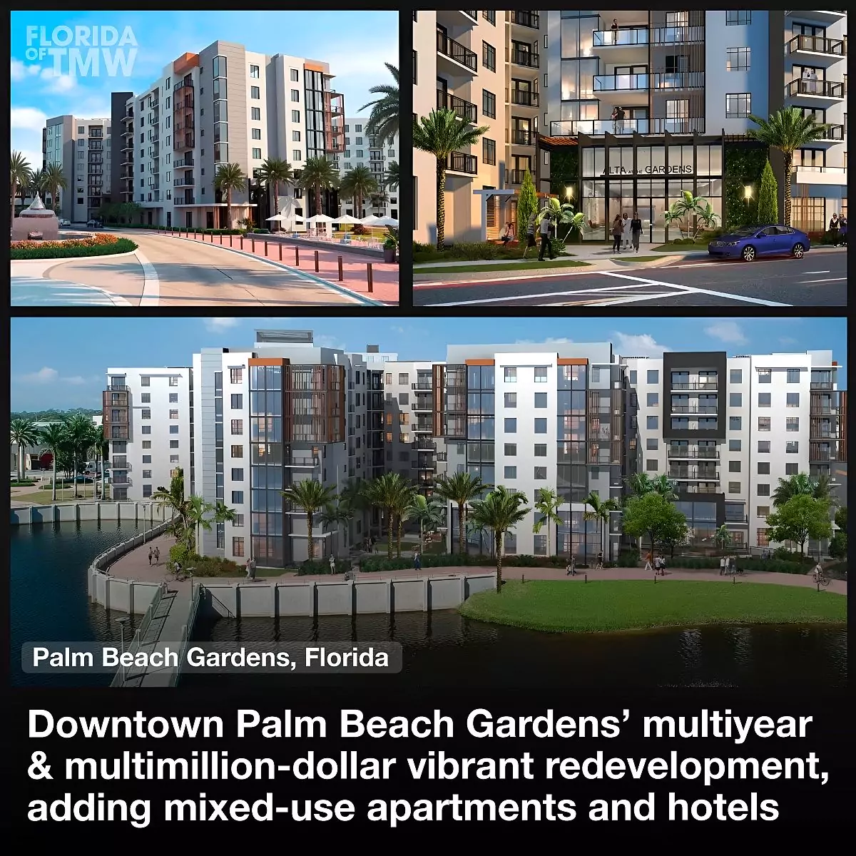 Downtown Palm Beach Gardens' multiyear & multimillion-dollar vibrant 