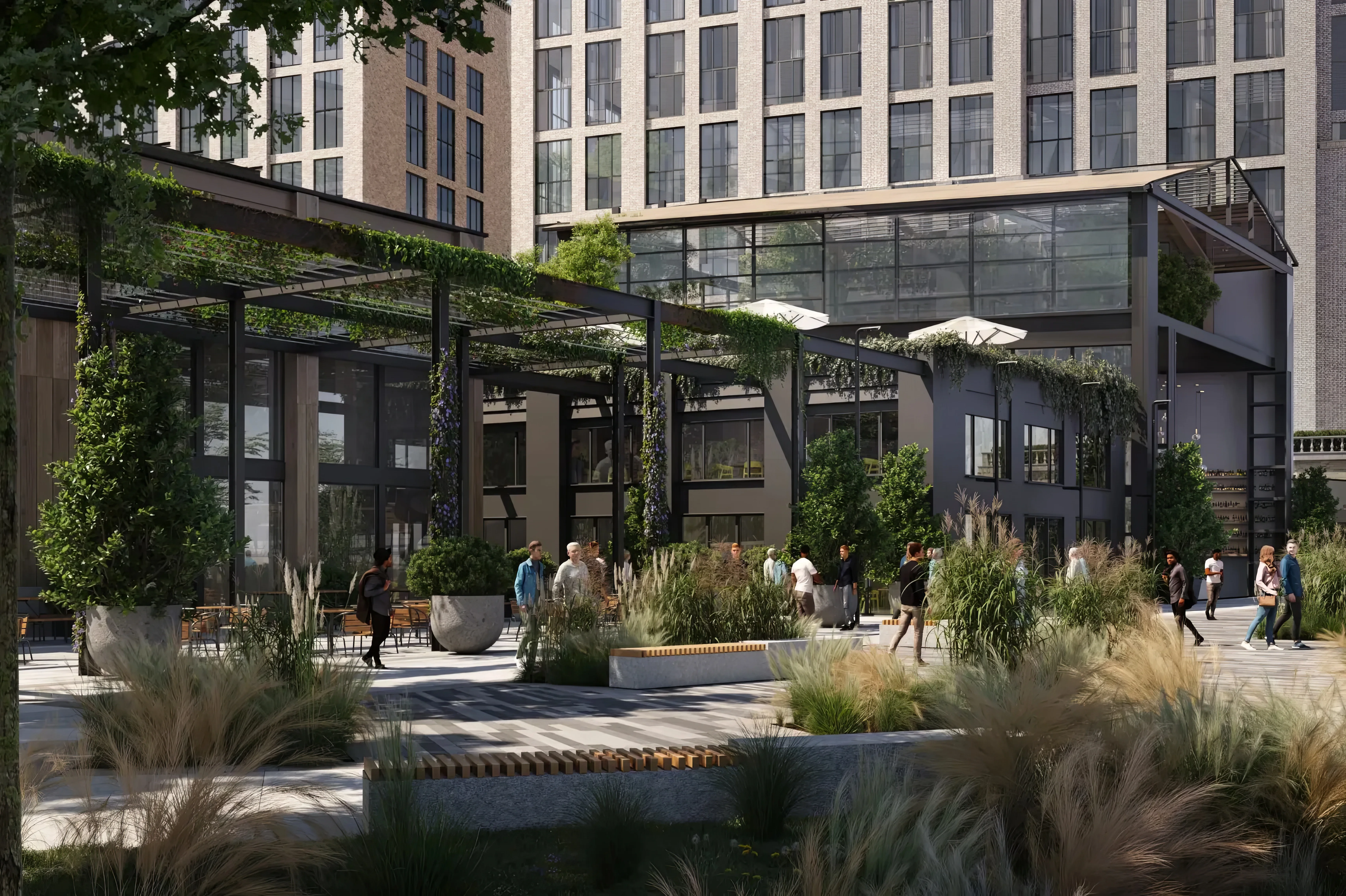 AJ Capital Partners reveals plans for Belle Meade Village, a project transforming the 10.5-acre Belle Meade Plaza into a modern $87 million residential and retail community