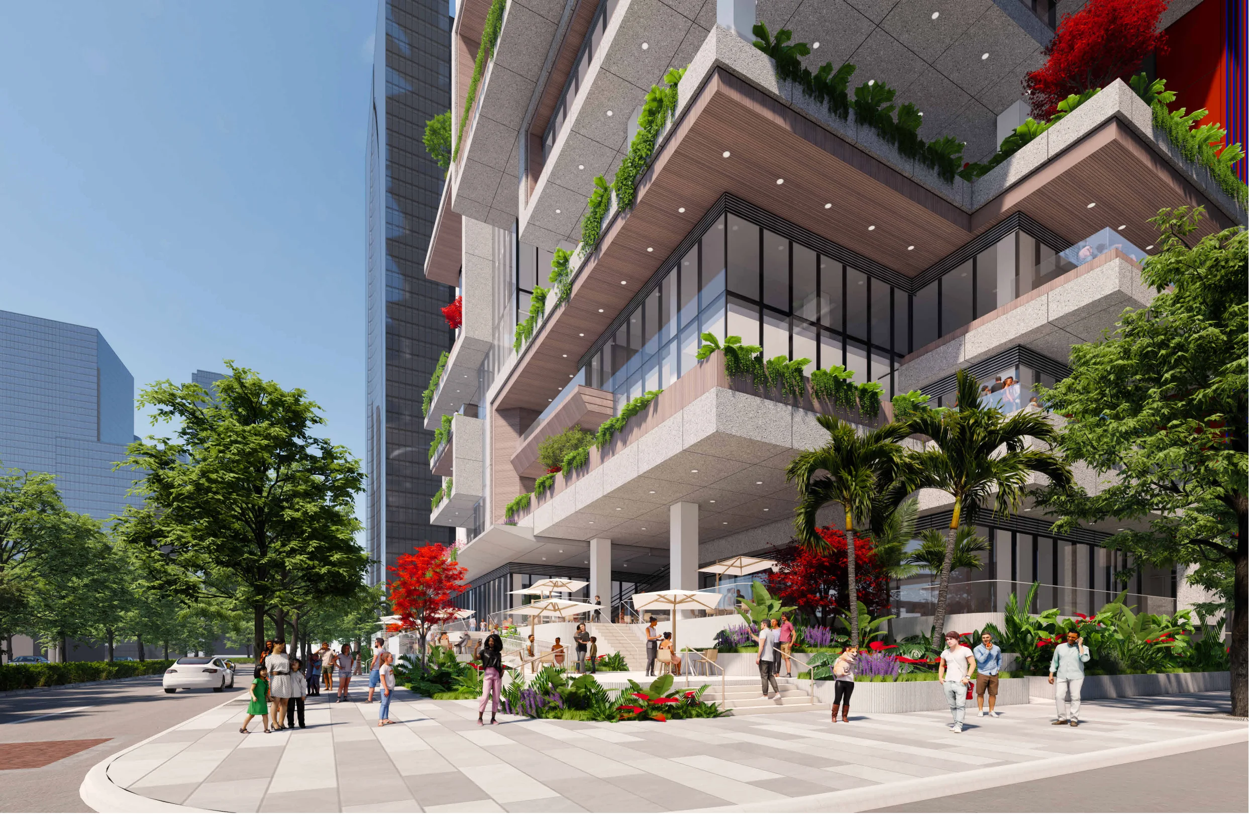 40-Story LEED Platinum-certified, Santander Tower,is planned in Brickell, Miami’s Financial District, and will offer 600,000 square feet of Class A office space