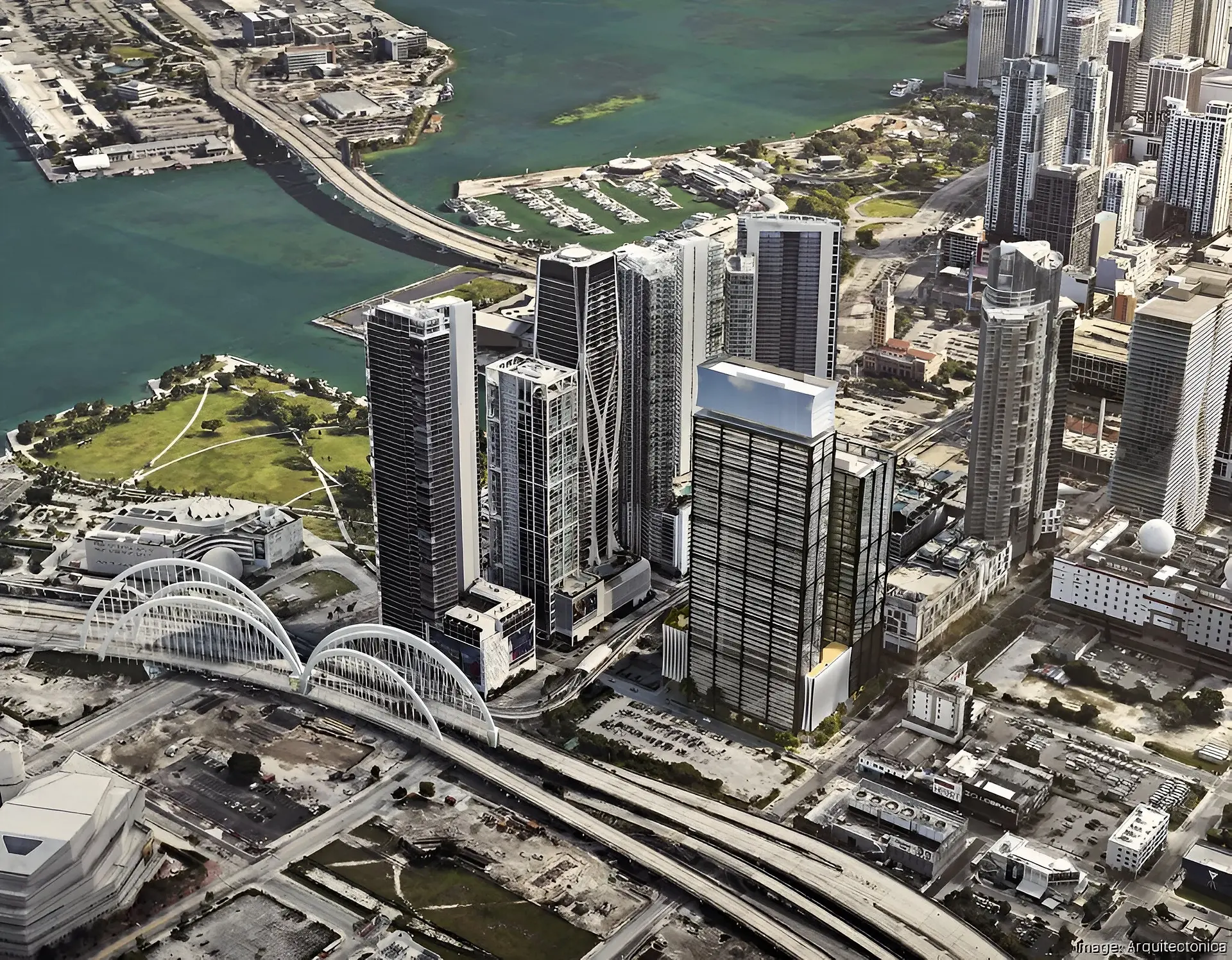 Abbhi Capital propose 2 million square-foot mixed-use development in Miami Worldcenter, 59-story residential and 33-story office tower