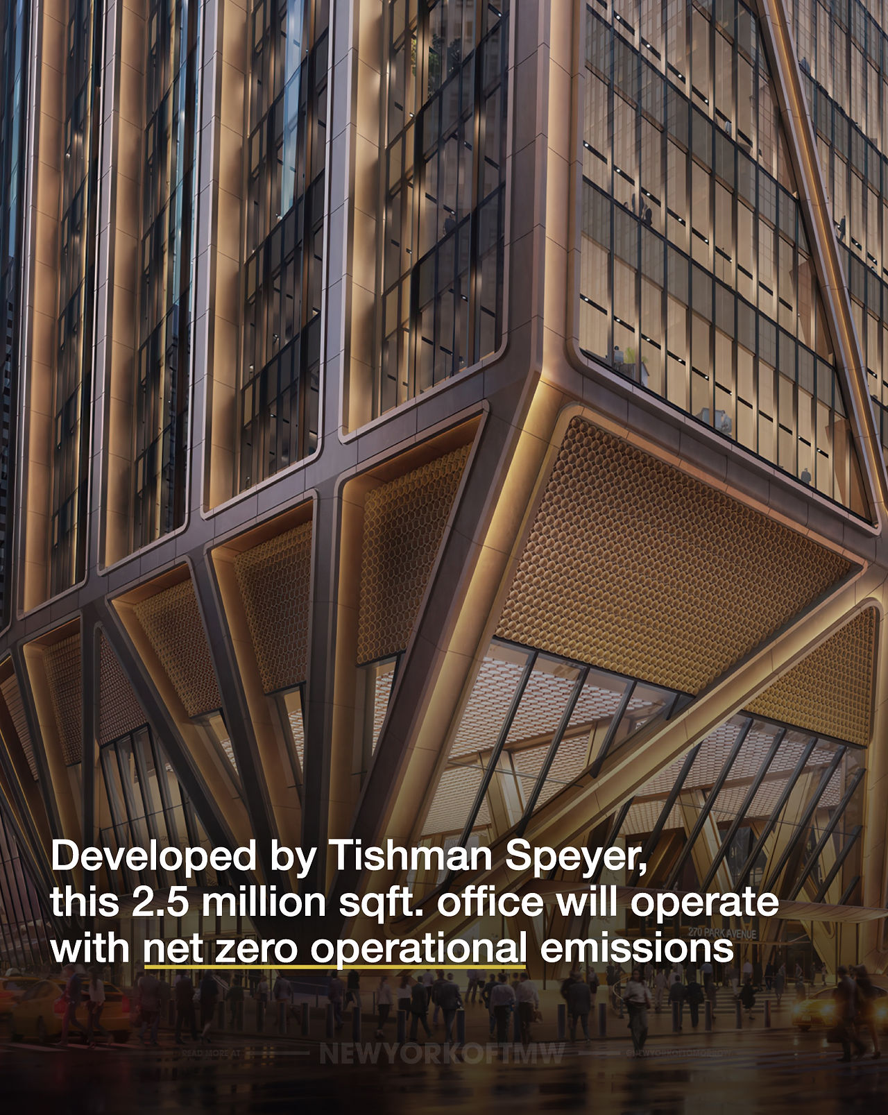 JPMorgan Chase's new HQ will be NYC’s tallest tower fully powered by hydroelectricity