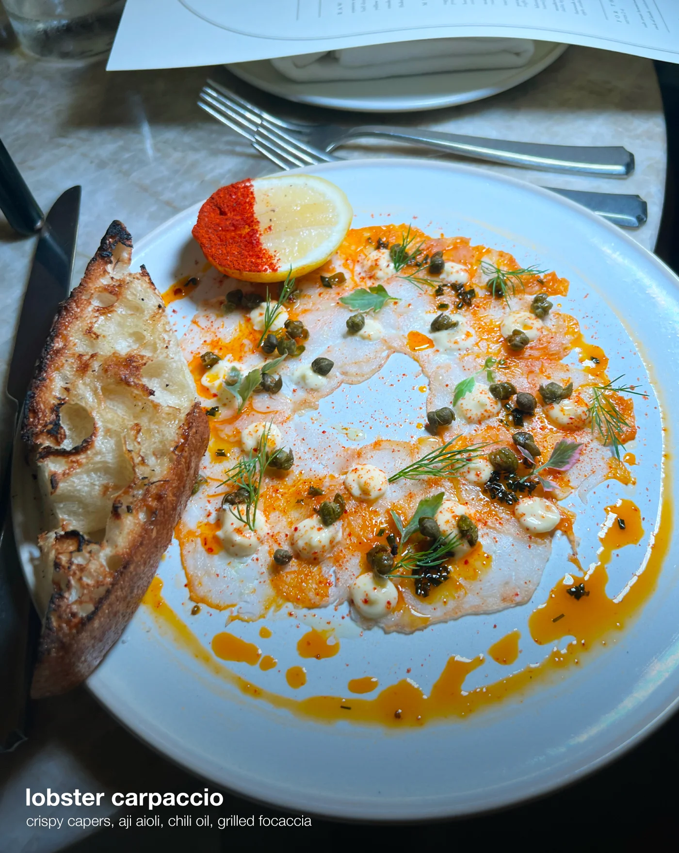 Predalina, an upscale Mediterranean restaurant and recent addition to the Michelin Guide, launches their new dinner menu, crafted by Executive Chef Billy Zeko