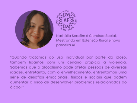 Junho Violeta: Conscientização da Violência contra a Pessoa Idosa e o Uso de Álcool.
