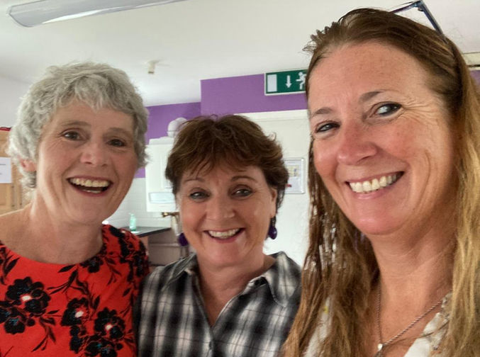 Margaret Gilbert, Rita and Caroline Corkery.jpg