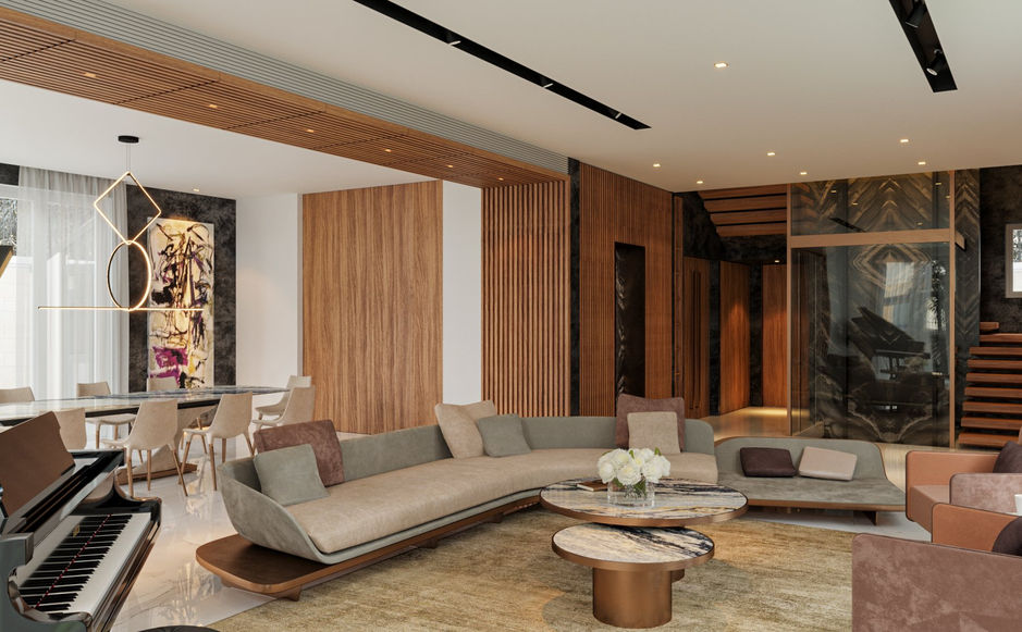 Villa HCMC living room