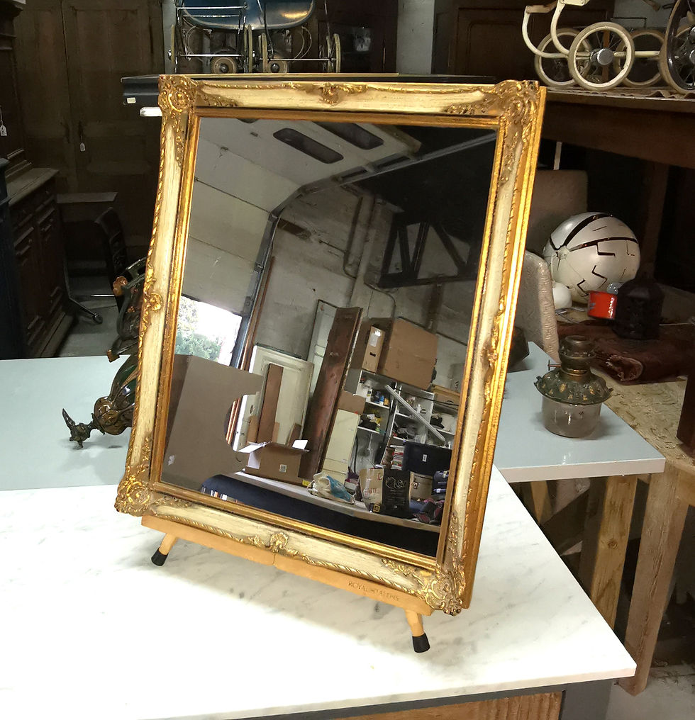 wit gouden barok spiegel (1)