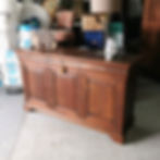 Lange antieke LP dressoir L 203 (5)