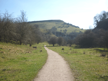 A Peak District hiking trail