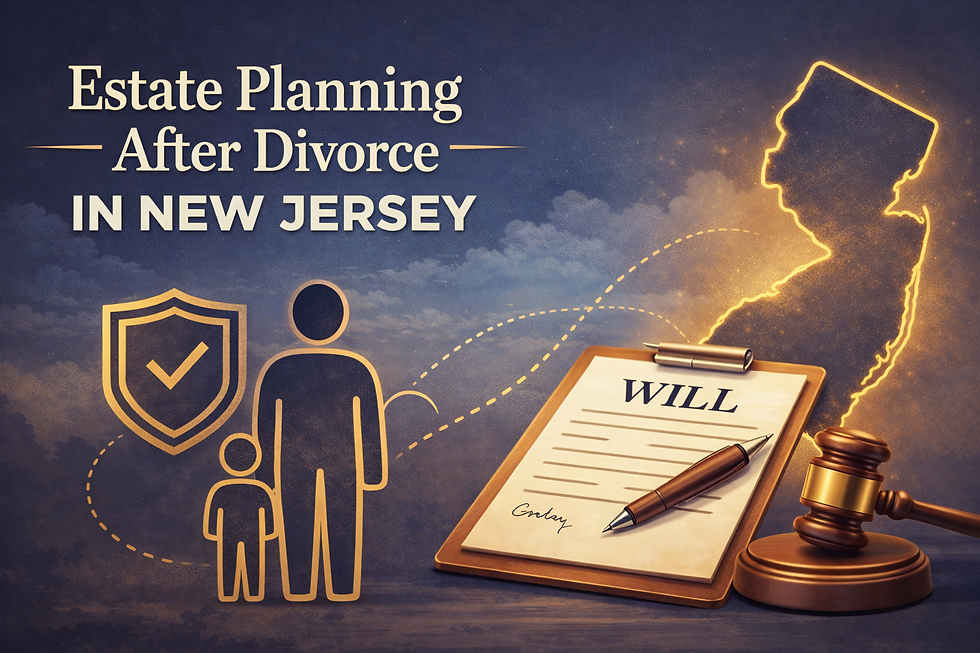 Estate Planning After Divorce in New Jersey