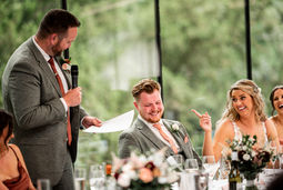 Reception at Fairyhill by South Wales Wedding Photographer