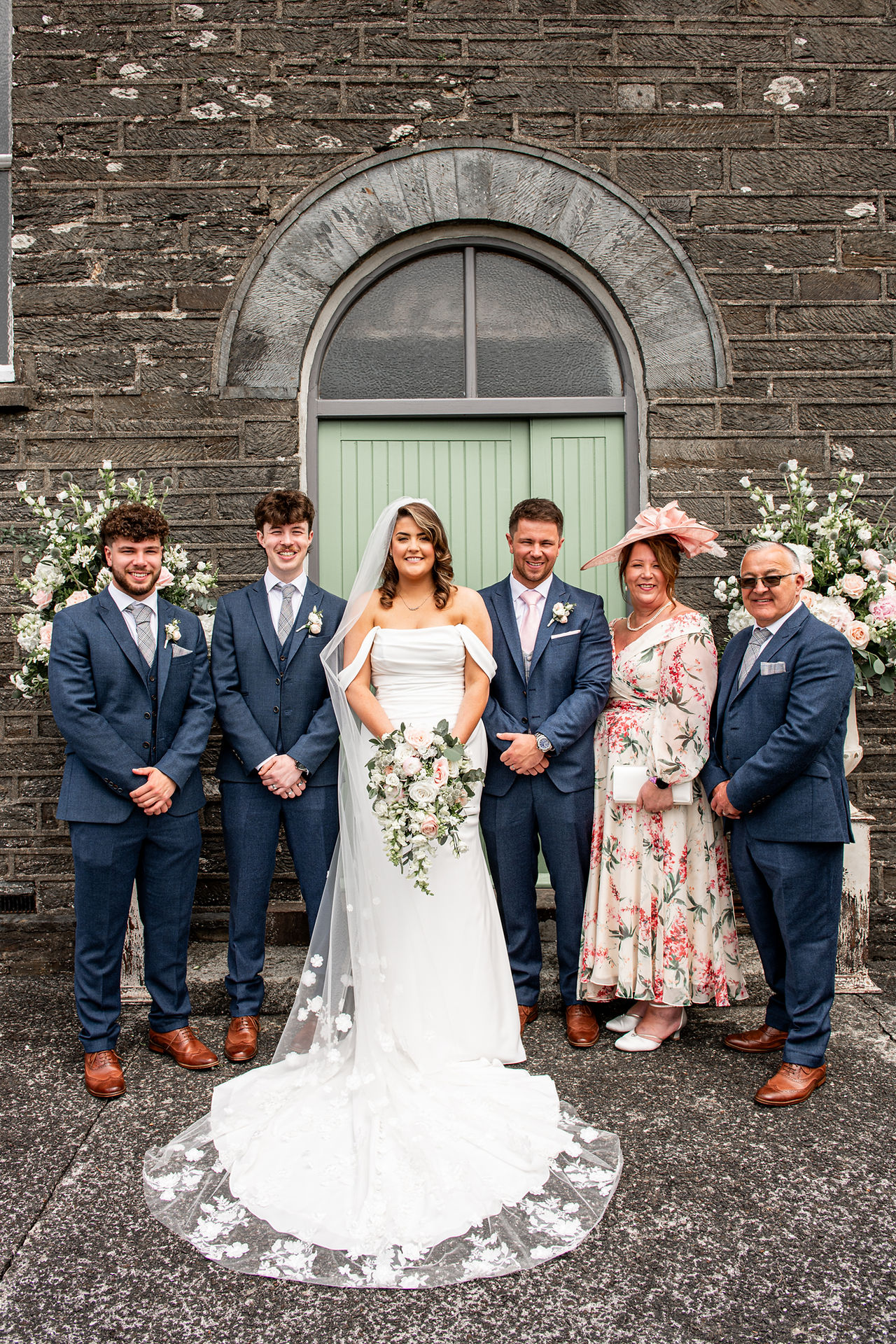 South Wales Wedding Photography at Newcastle Emlyn by South Wales Wedding Photographer