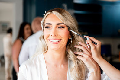 Bride captured by South Wales Wedding Photographer