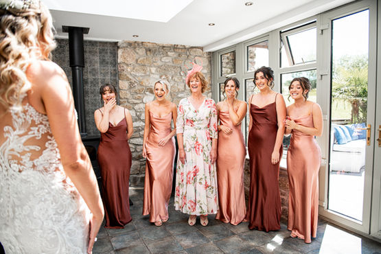 Bridal Preparation at Fairyhill Wedding by South Wales Wedding Photographer