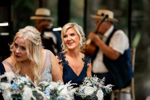 Ceremony at Fairyhill by South Wales Wedding Photographer