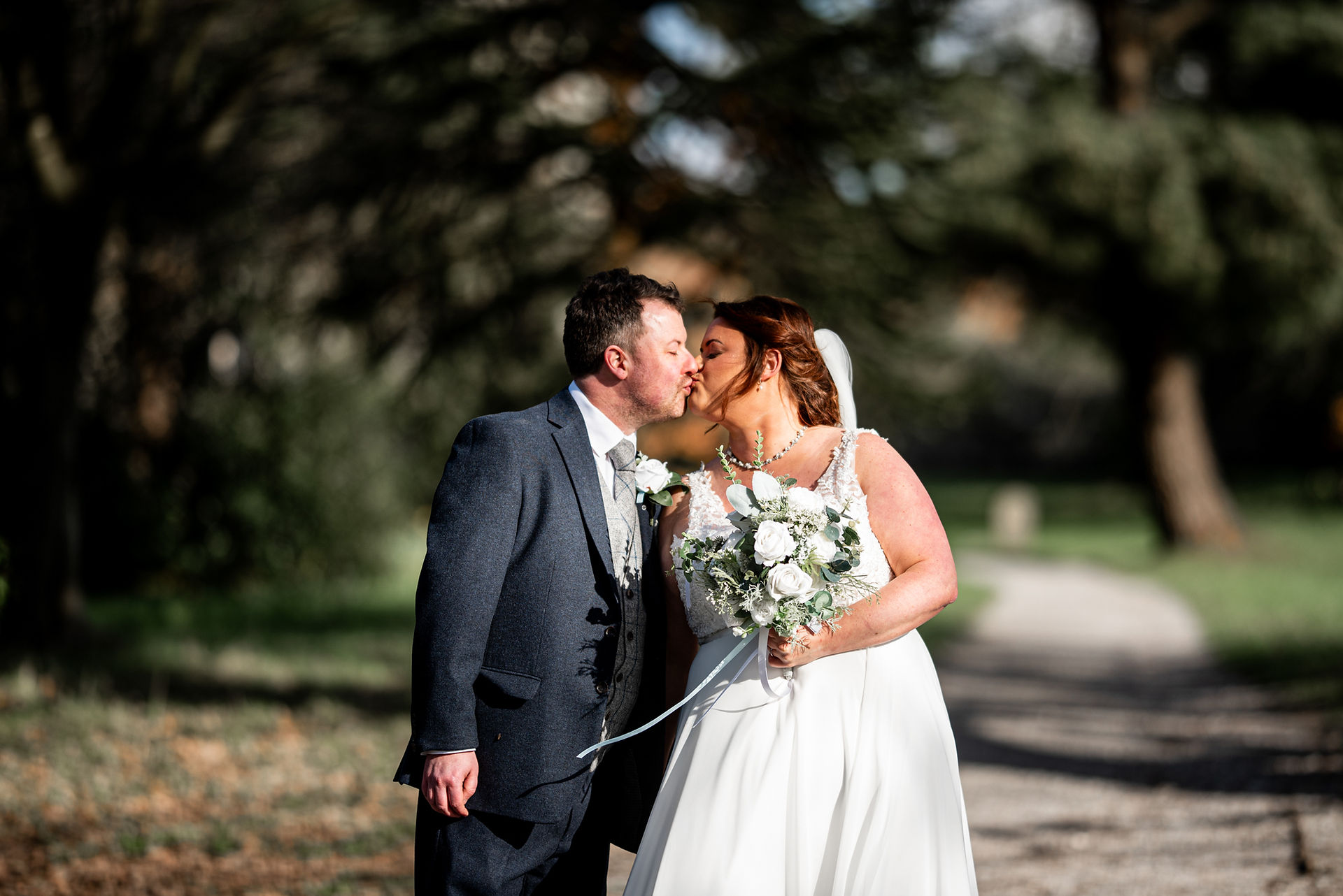Portraits at the Orangery Margam Park by South Wales Wedding Photographer