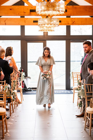 Seren yn Codi Ceremony at Gellifawr by South Wales Wedding Photographer