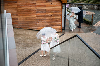 Seren yn Codi Ceremony at Gellifawr by South Wales Wedding Photographer