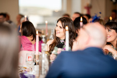 Reception at a wedding at the Cliff Hotel and Spa by South Wales Wedding Photographer